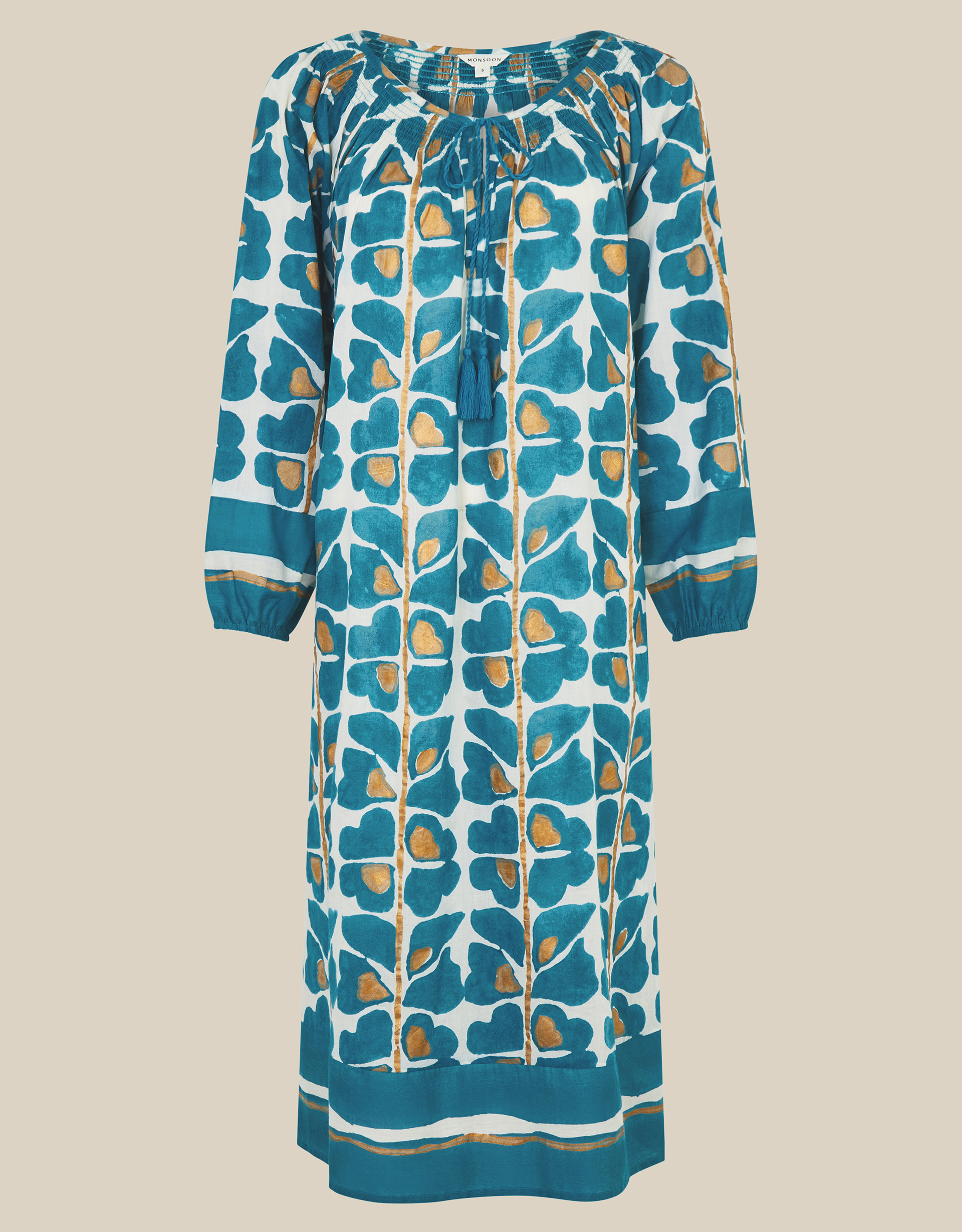 Monsoon Leila Print Midi Beach Dress, view 6