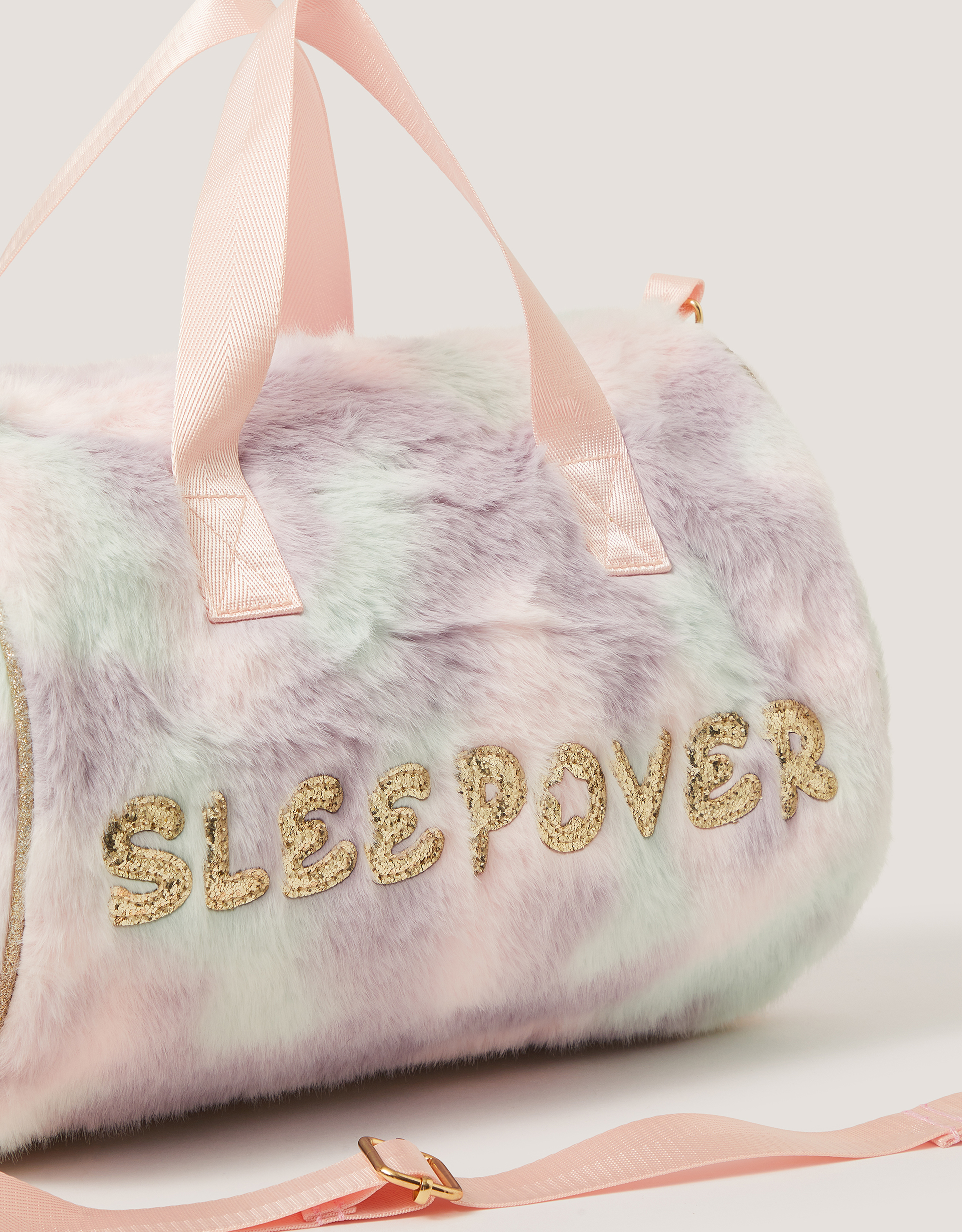 Monsoon Fluffy Sleepover Duffle Bag, view 3