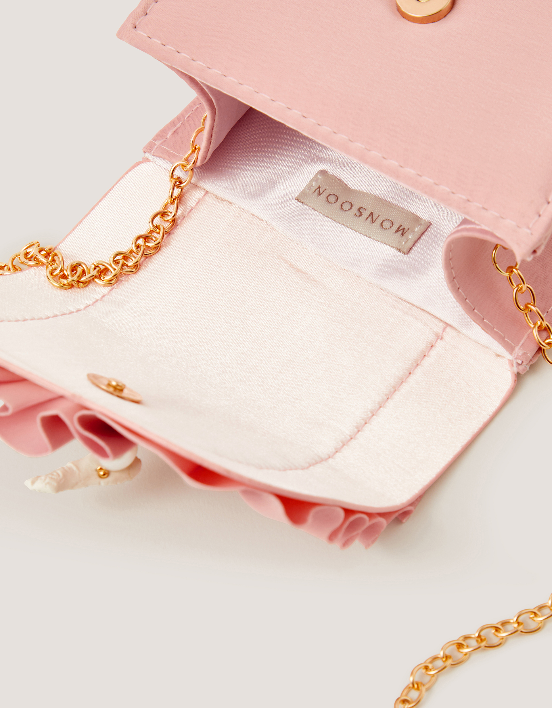 Monsoon Flower Pearl Bag & Hair Clips Set, view 3