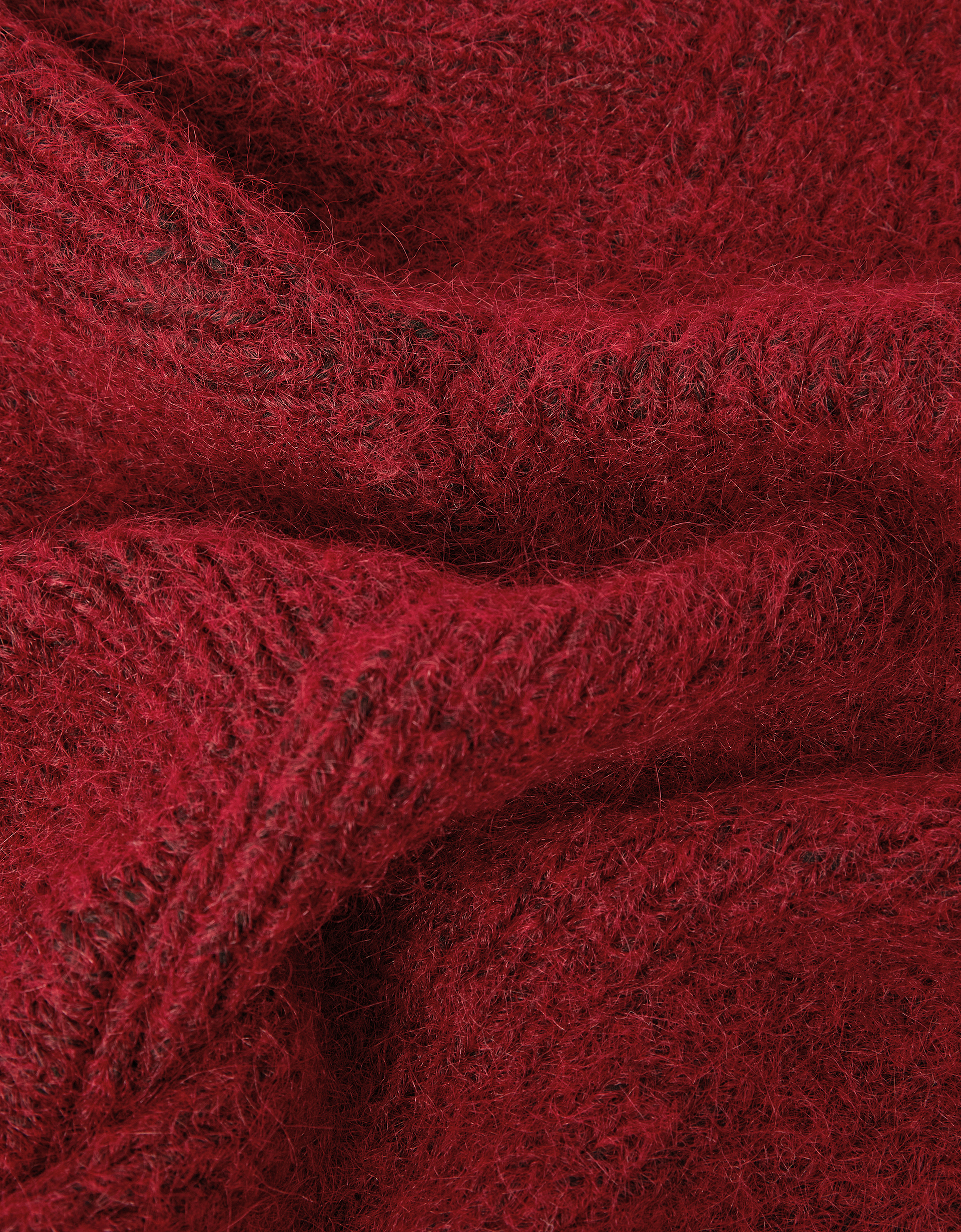 Monsoon Tula Hooded Scarf in Red, view 2