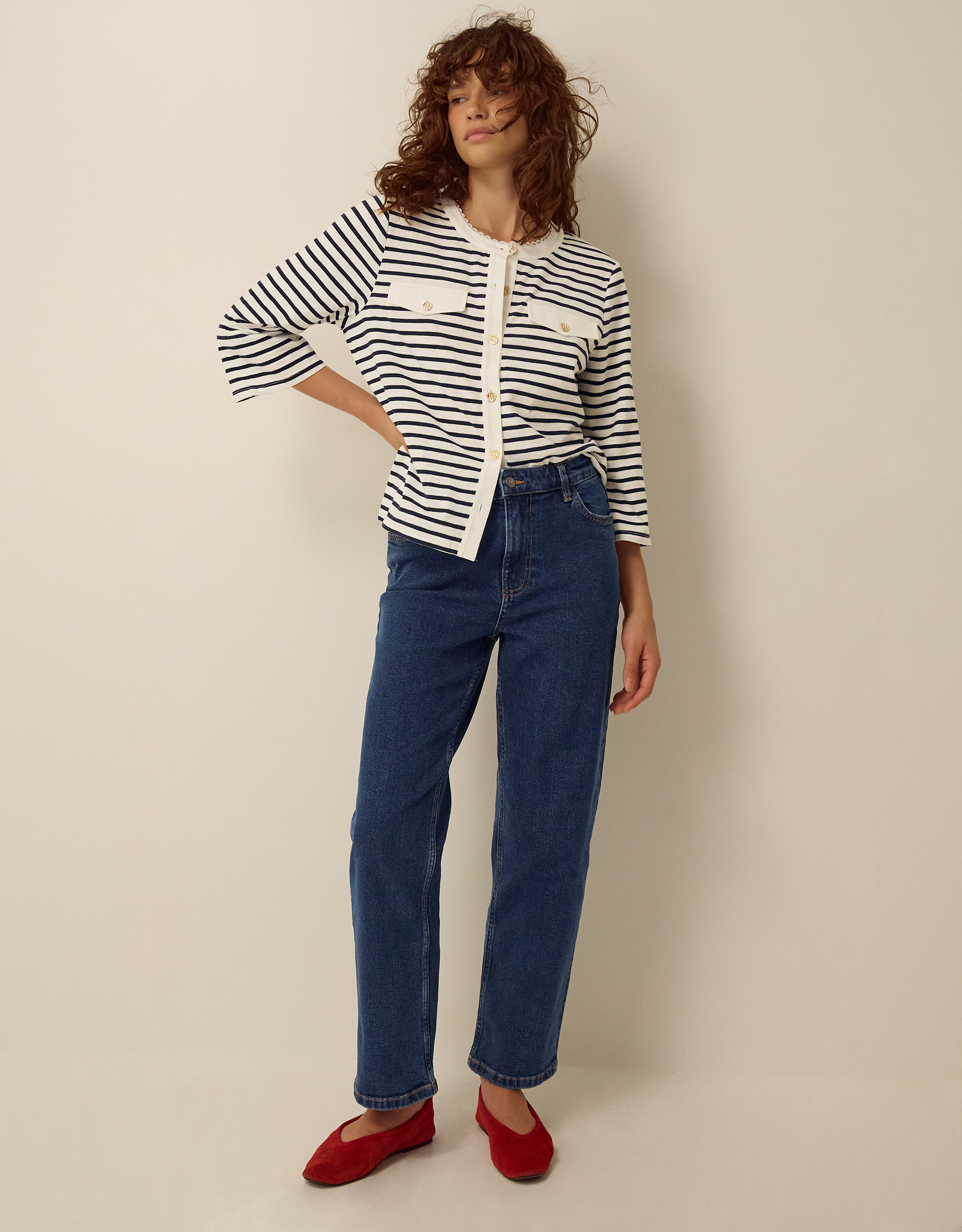 Monsoon Soph Straight Leg Jeans
