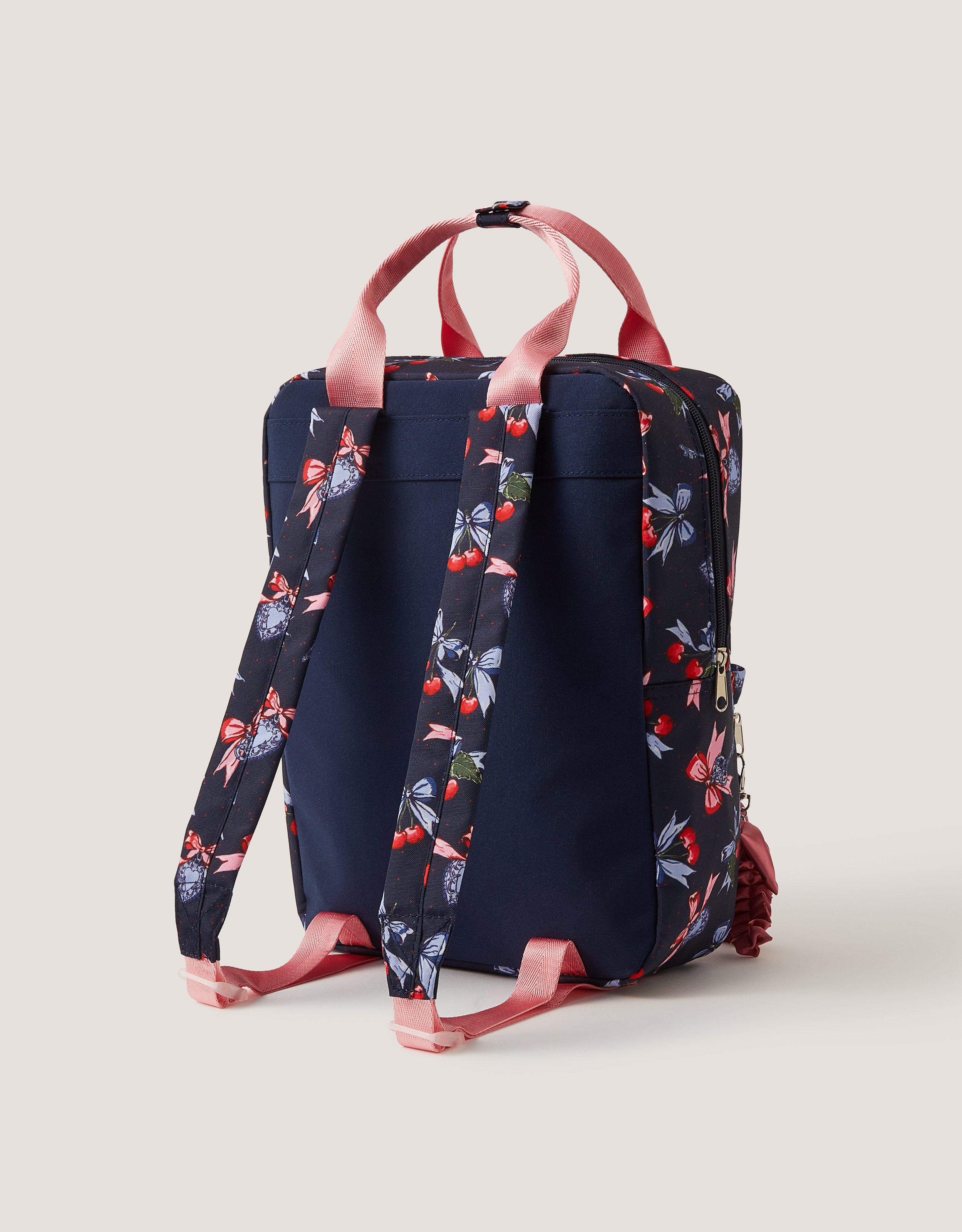 Monsoon Cherry Bow Print Backpack, view 2