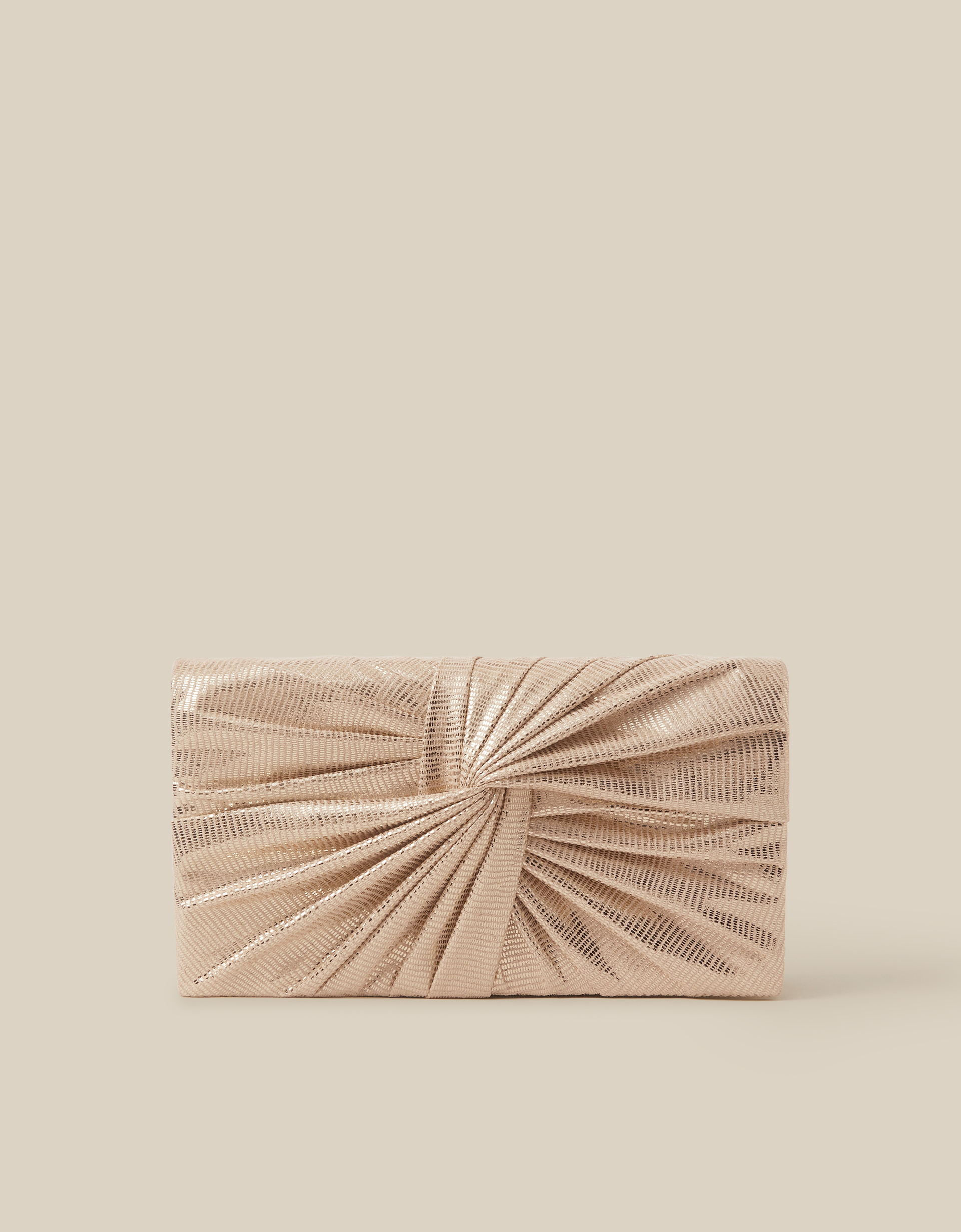 Monsoon Fergie Twist Knot Clutch Bag