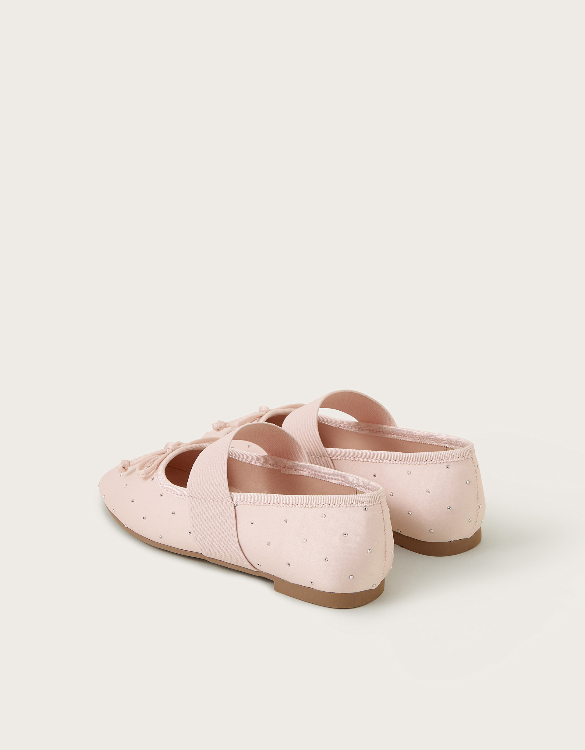 Monsoon Diamante Ballet Flats, view 3