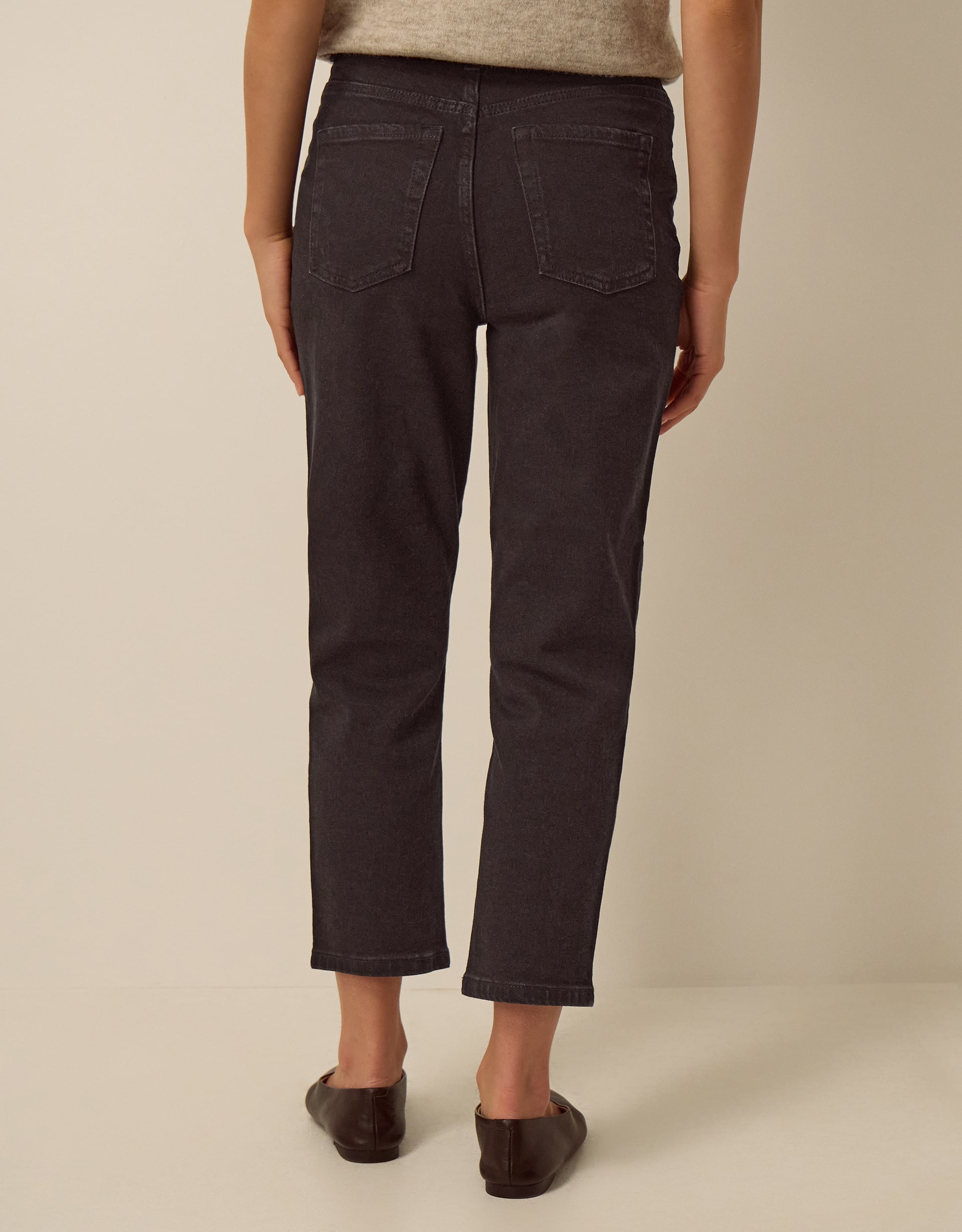 Monsoon Julia Cropped Cigarette Jeans, view 3