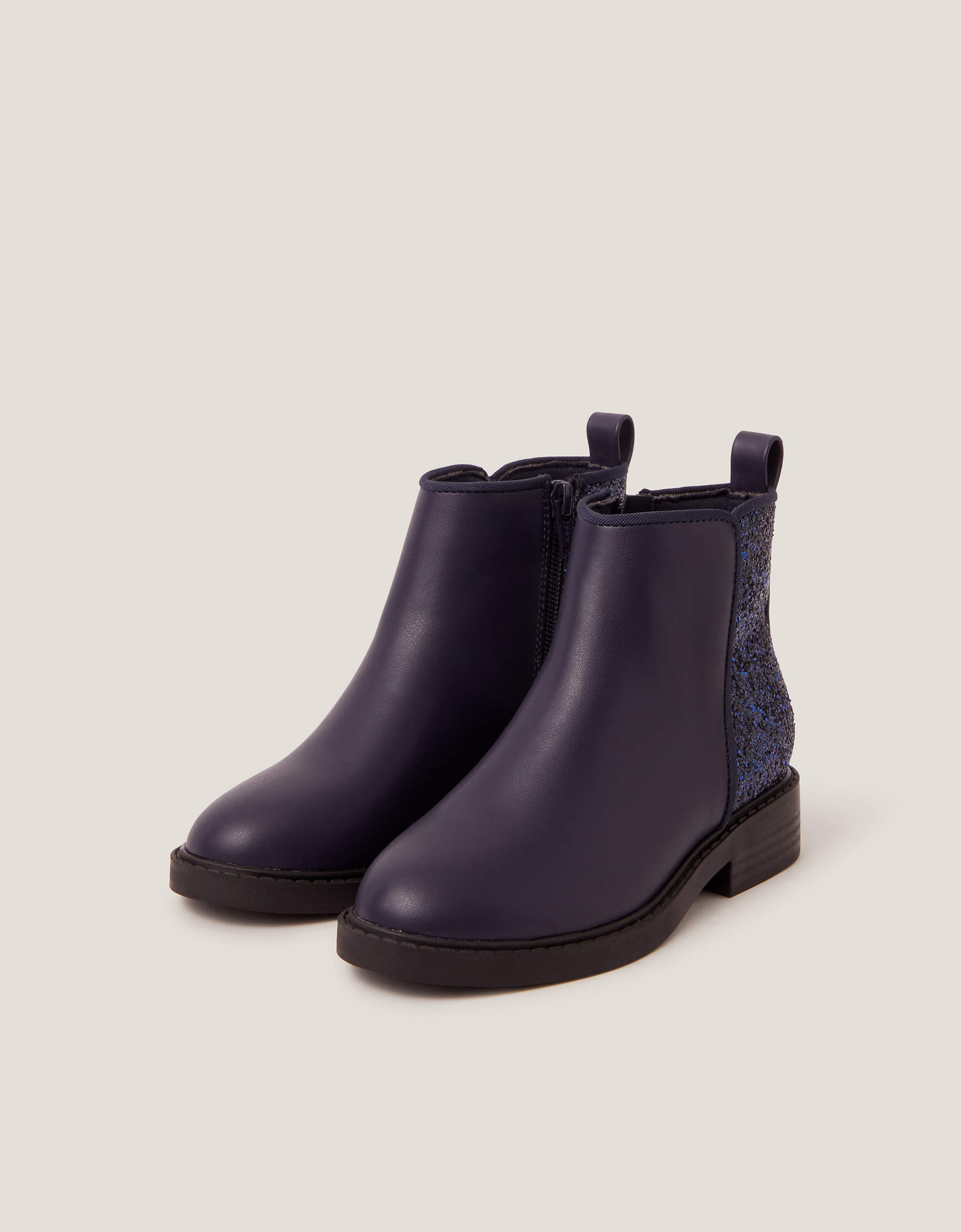 Monsoon Glitter Ankle Boots