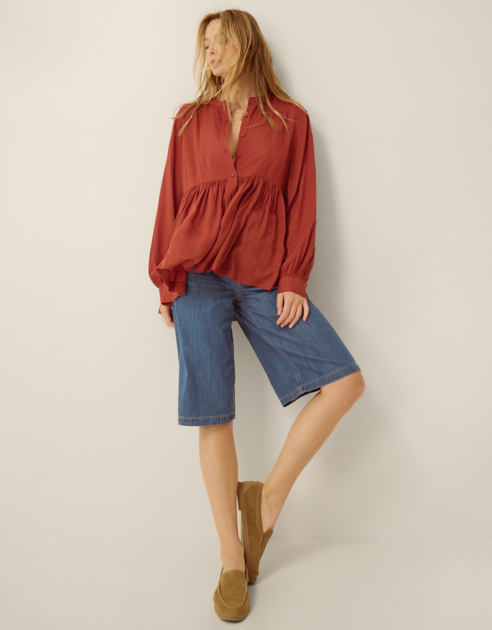Monsoon Sandy Relaxed Blouse, view 2