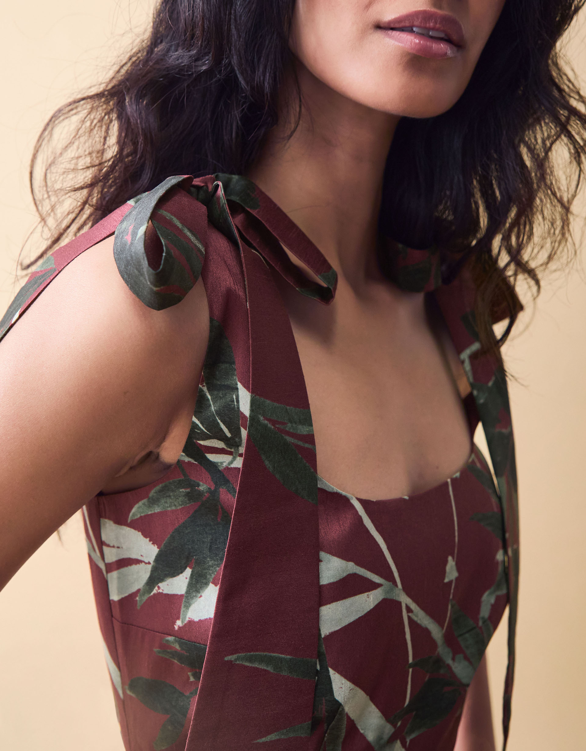 Monsoon Clemence Lian Floral Drop Waist Midi Dress, view 2