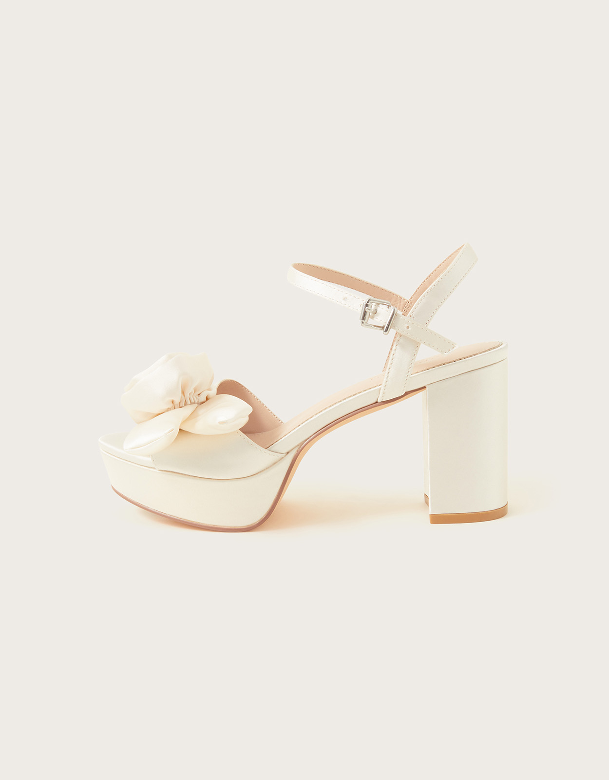 Monsoon Rosette Platform Sandals, view 3