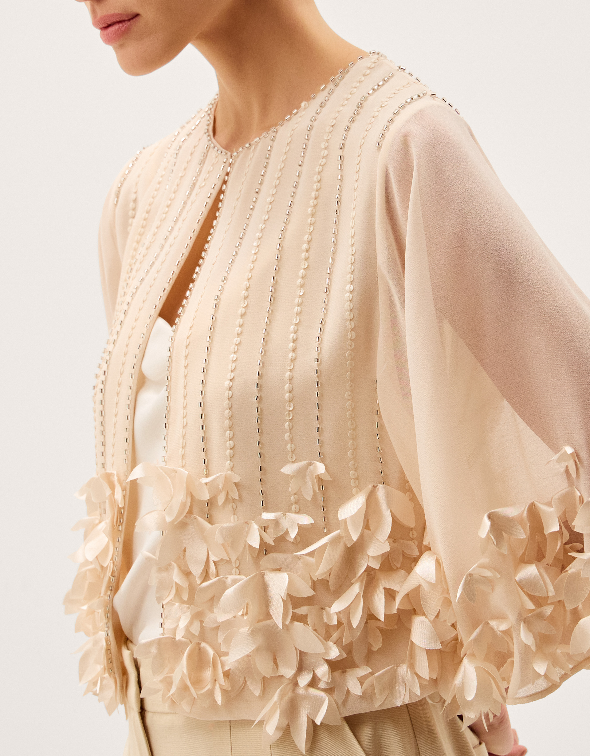 Monsoon Claire Appliqué Jacket, view 2