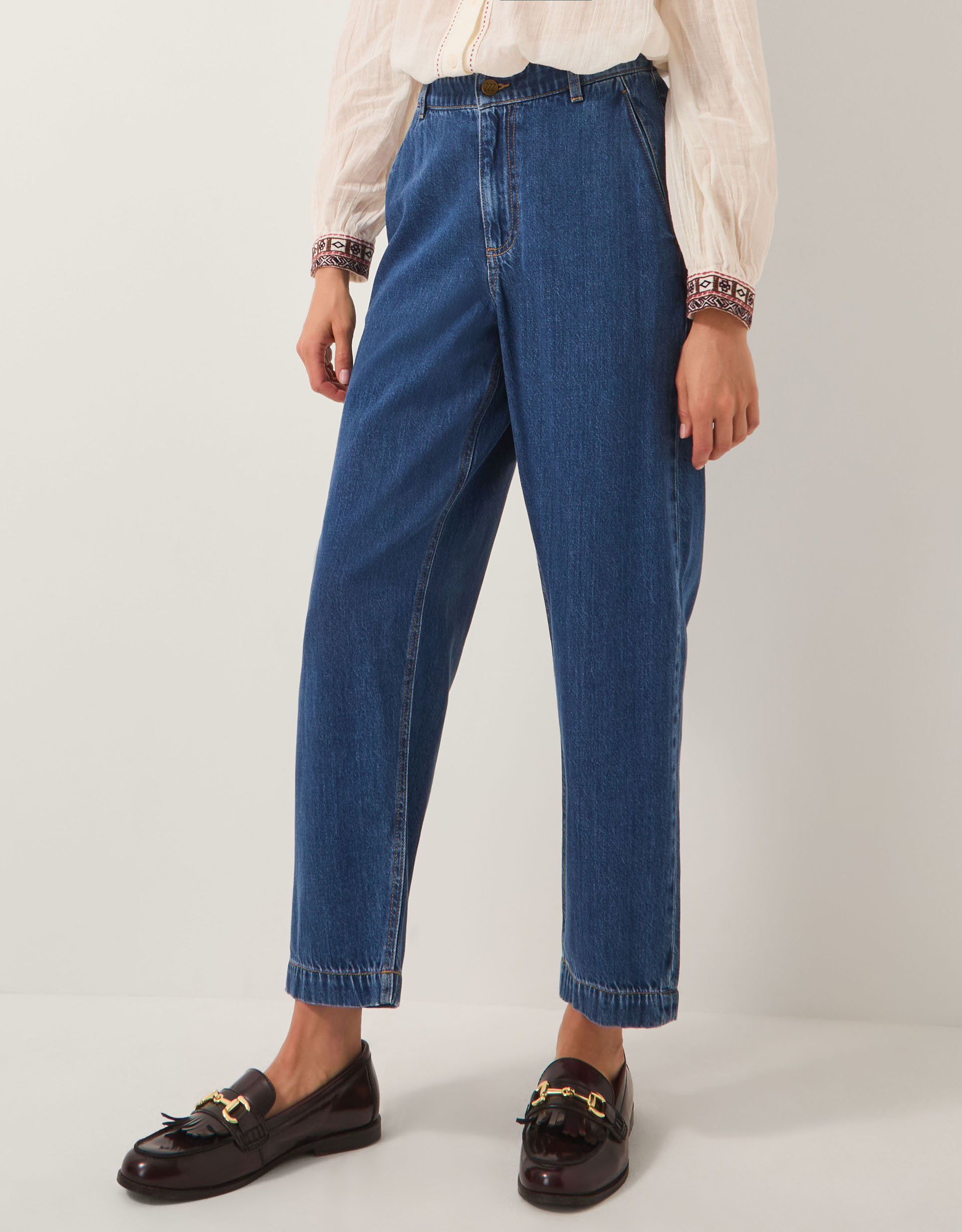 Monsoon Novi Carrot Leg Jeans, view 4