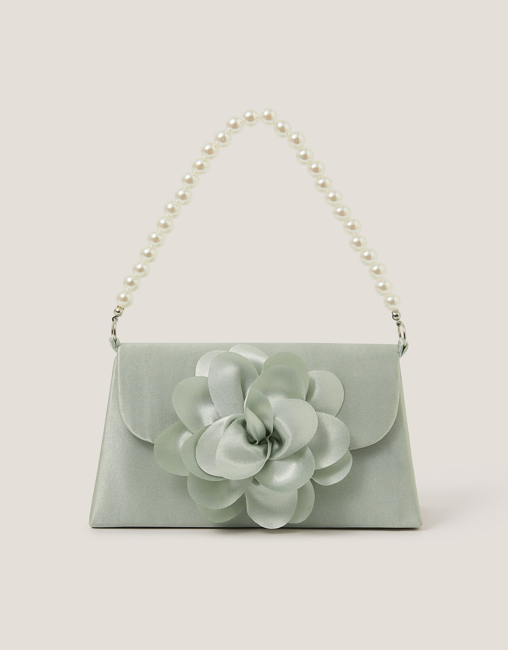 Mini Flower Bridesmaid Bag Green