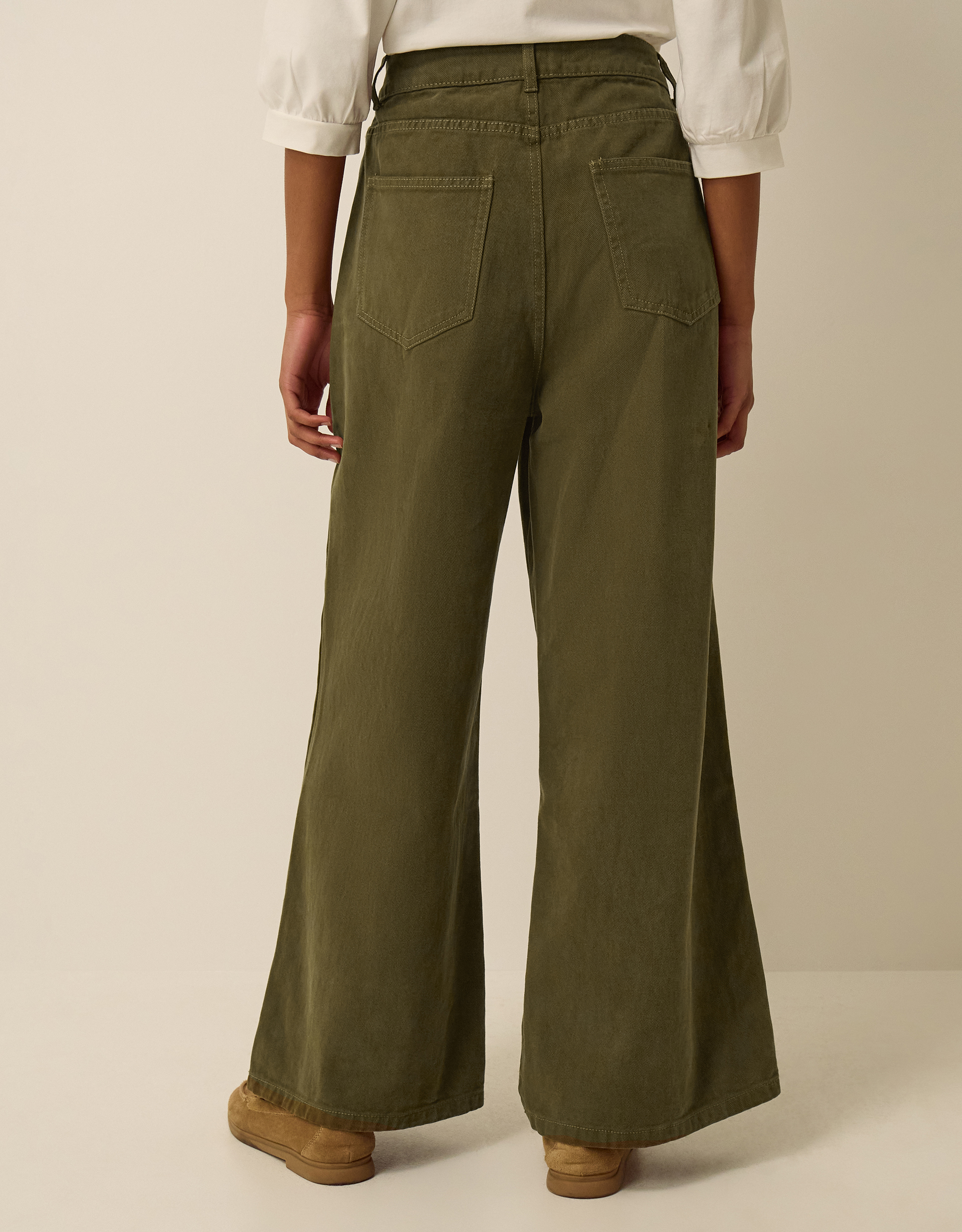 Monsoon Gina Wide Leg Jeans, view 3