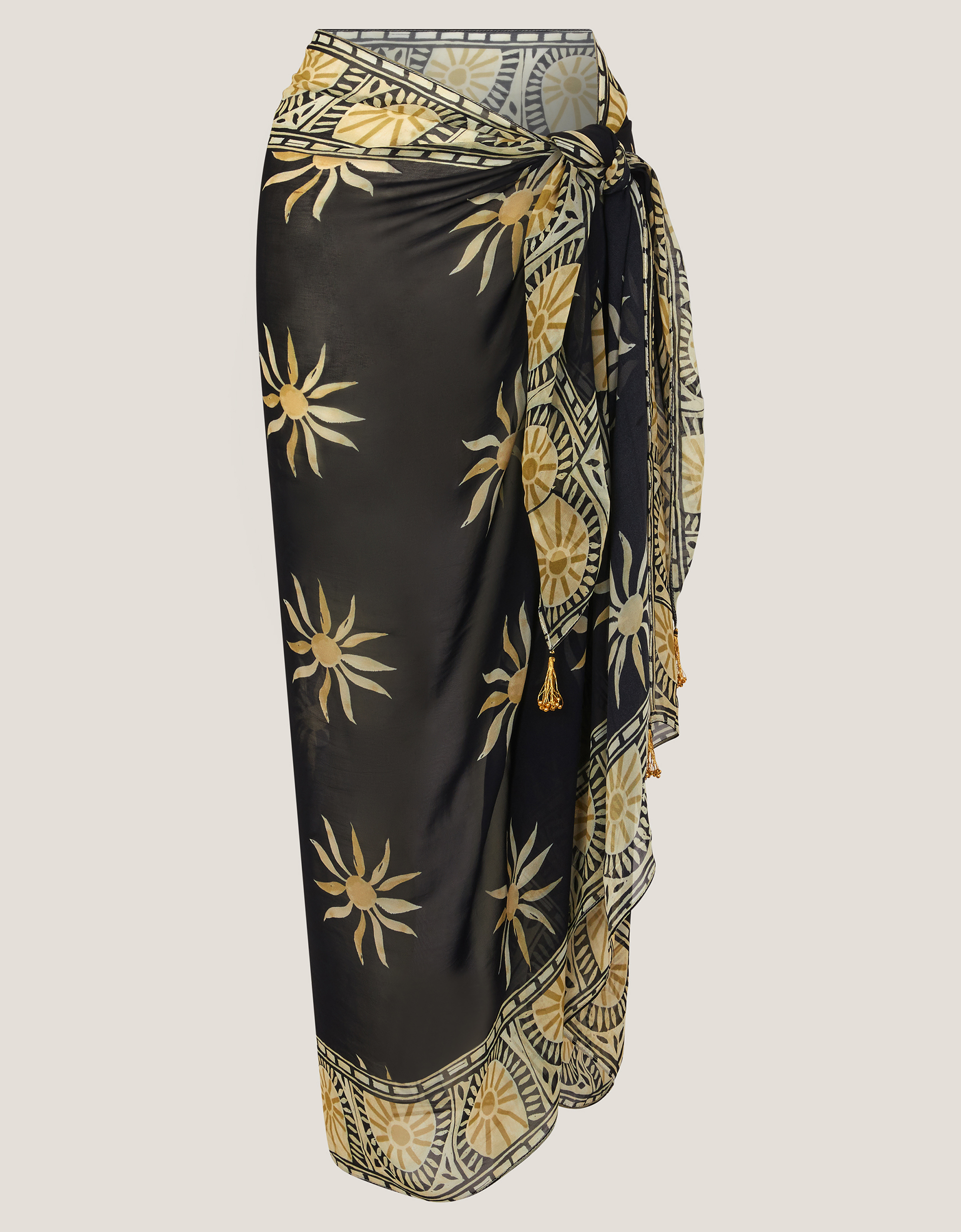Monsoon Tashie Sun Print Sarong, view 5