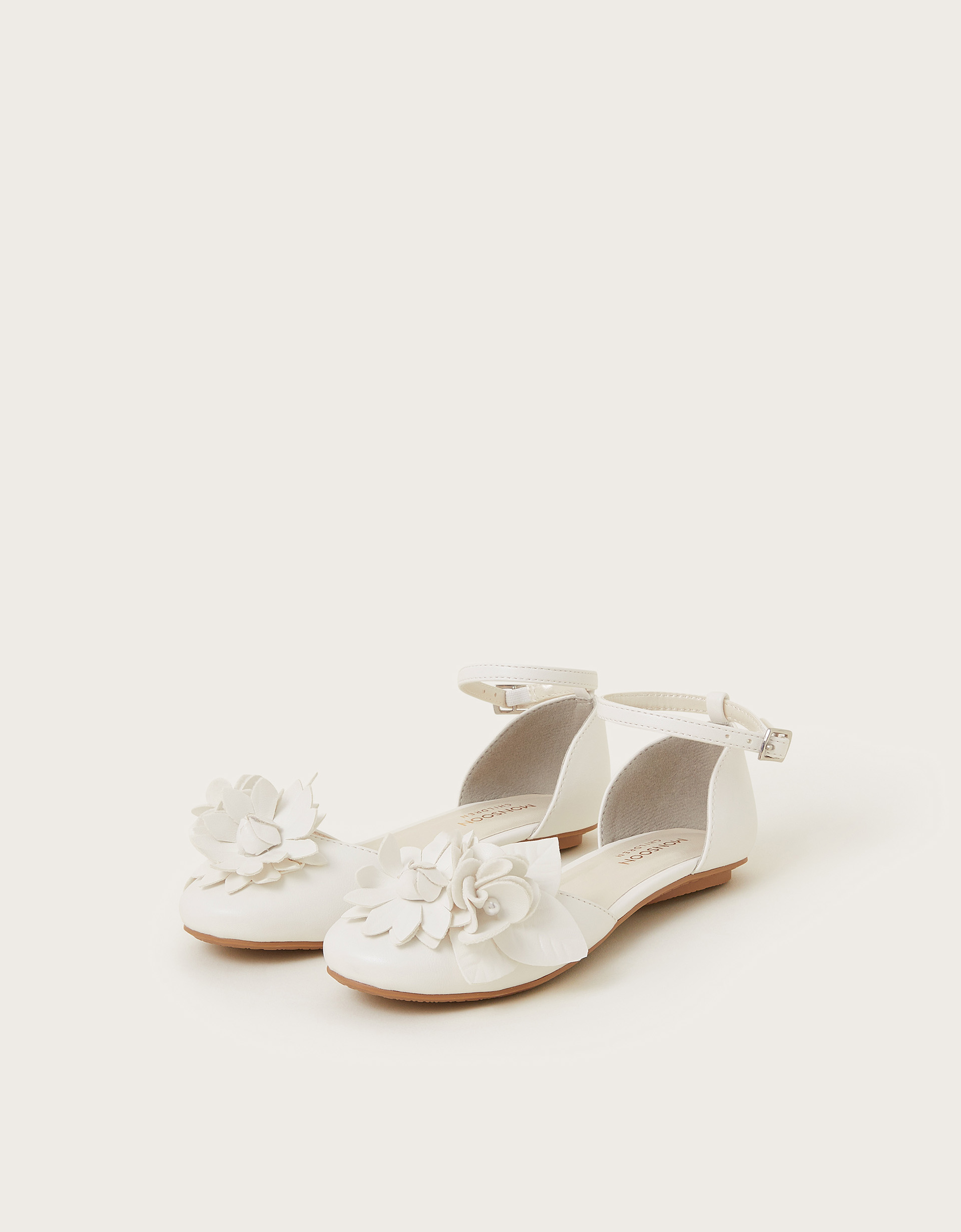 Monsoon Flower Ballerina Flats