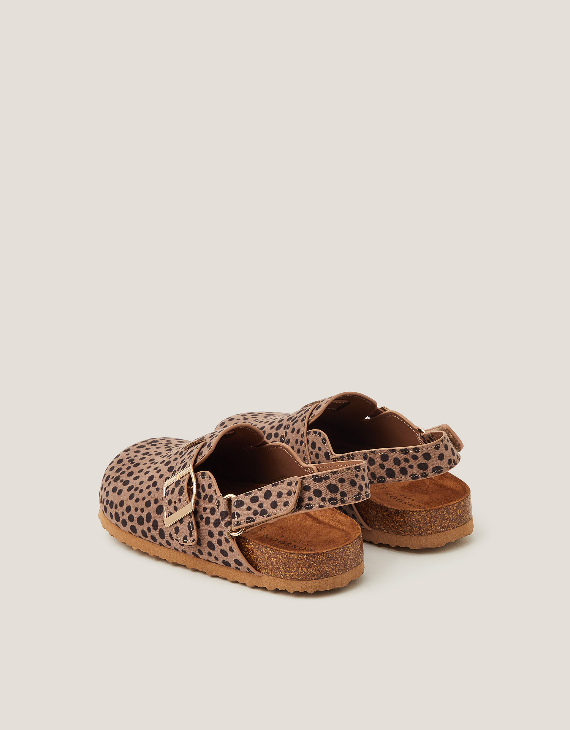 Monsoon Animal Print Mules, view 2