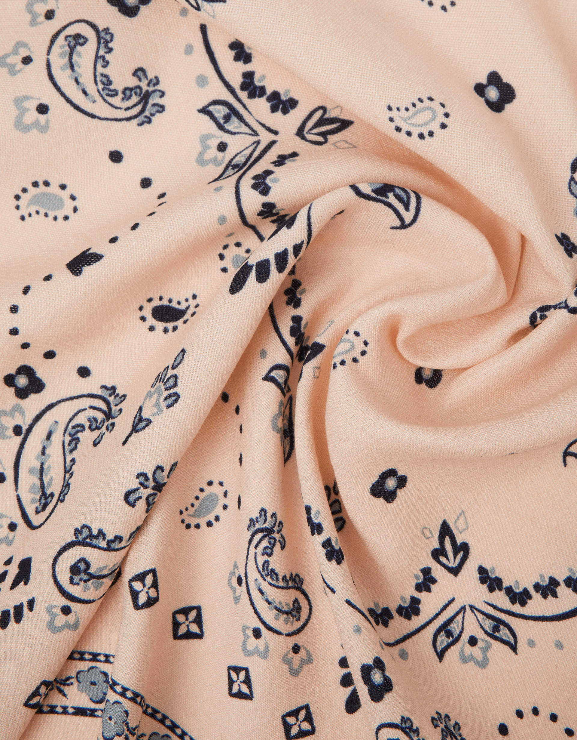 Monsoon Jamelia Paisley Print Square Scarf, view 2