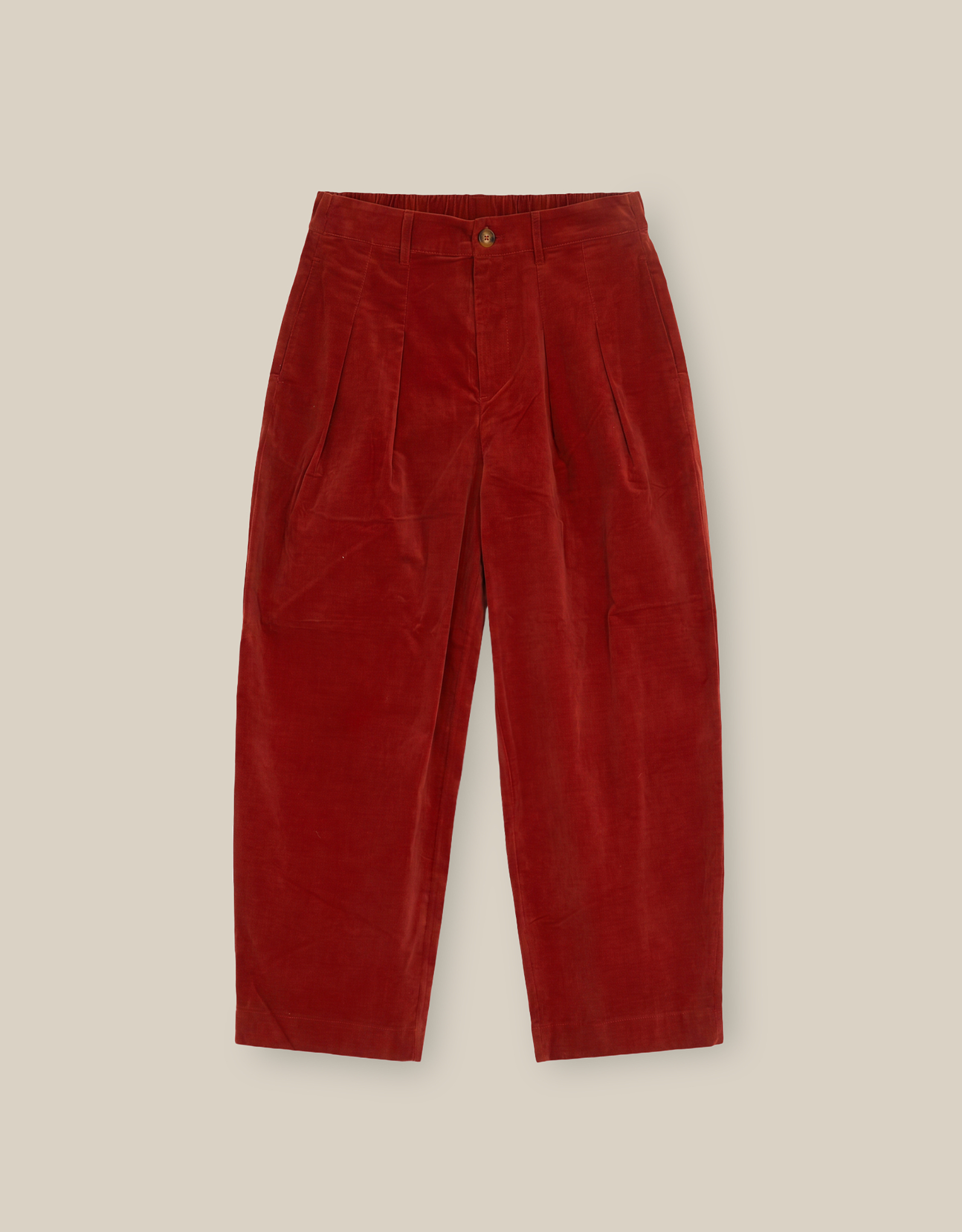 Monsoon Mabel Corduroy Barrel Leg Trousers, view 5