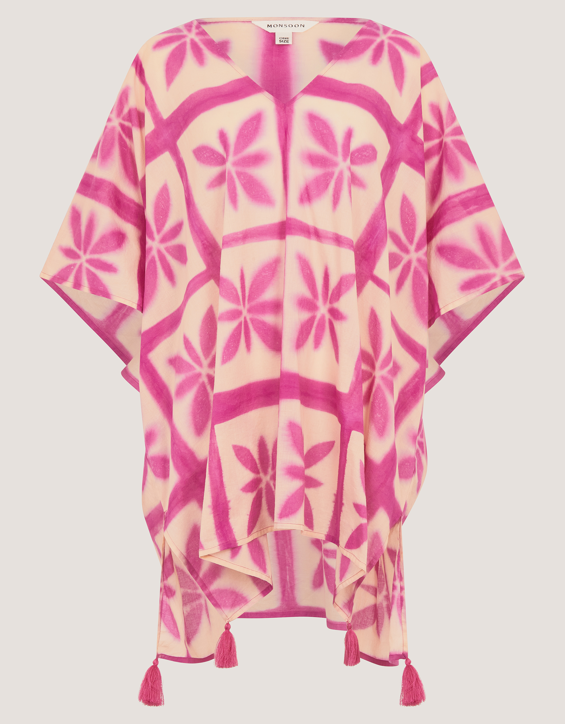 Monsoon Cayla Artisanal Print Mini Kaftan, view 5