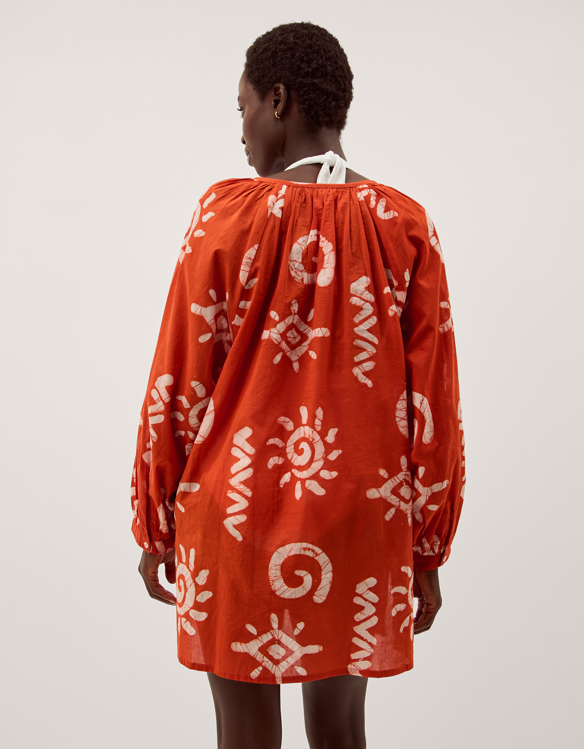 Monsoon Mafalda Sun Print Mini Kaftan, view 3