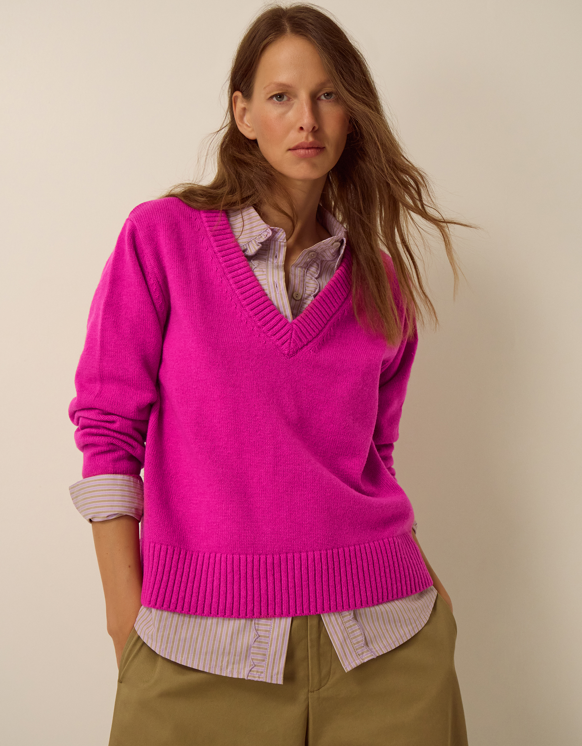 Monsoon Venus V-Neck Jumper