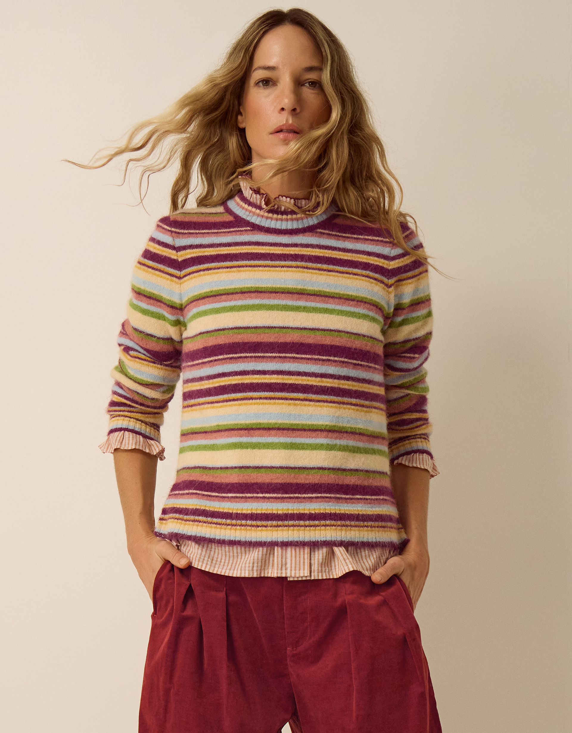 Monsoon Serenity Stripe Jumper