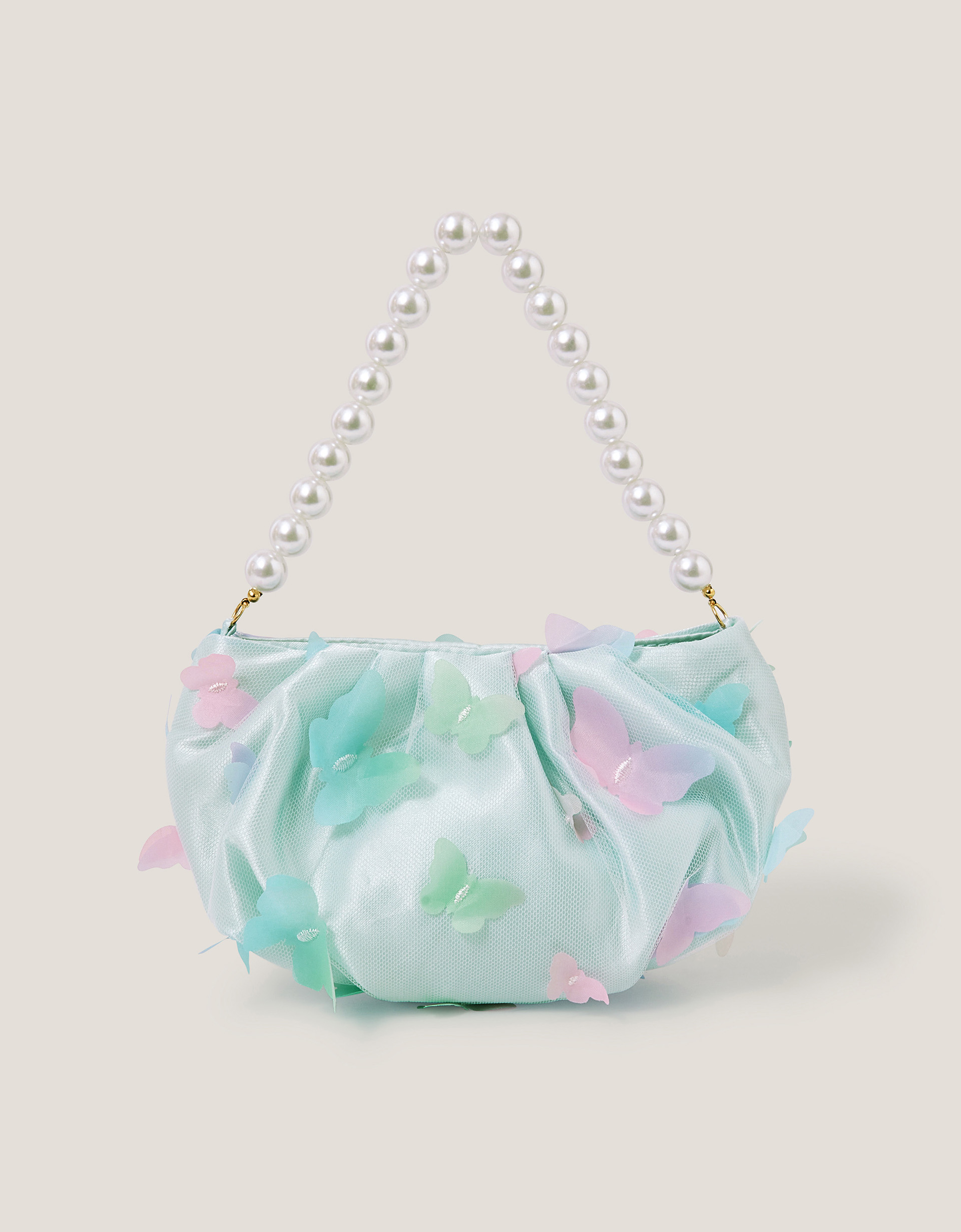 Ombre Butterfly Mini Pouch Bag