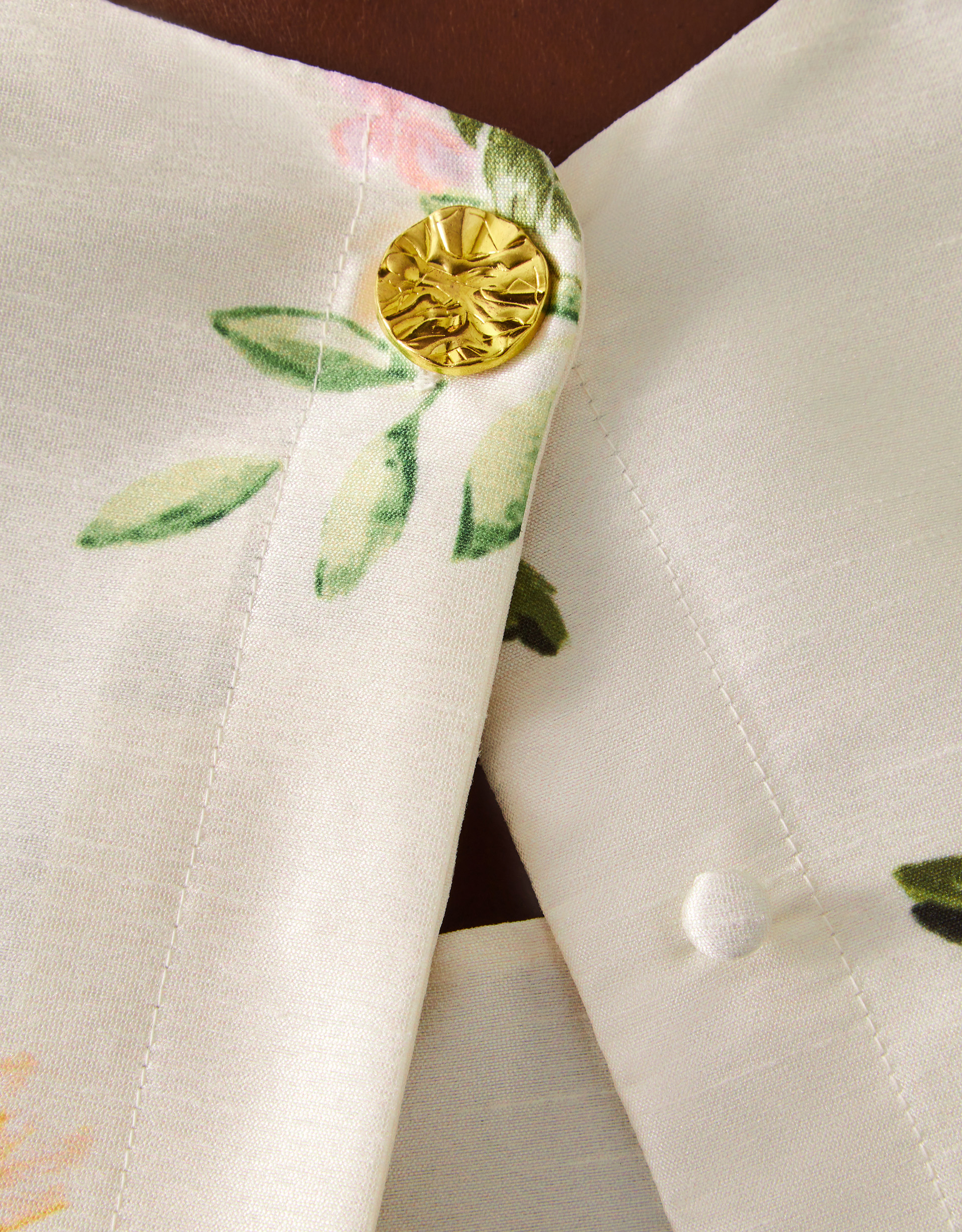 Monsoon Anne Floral Puff Sleeve Jacket, view 4