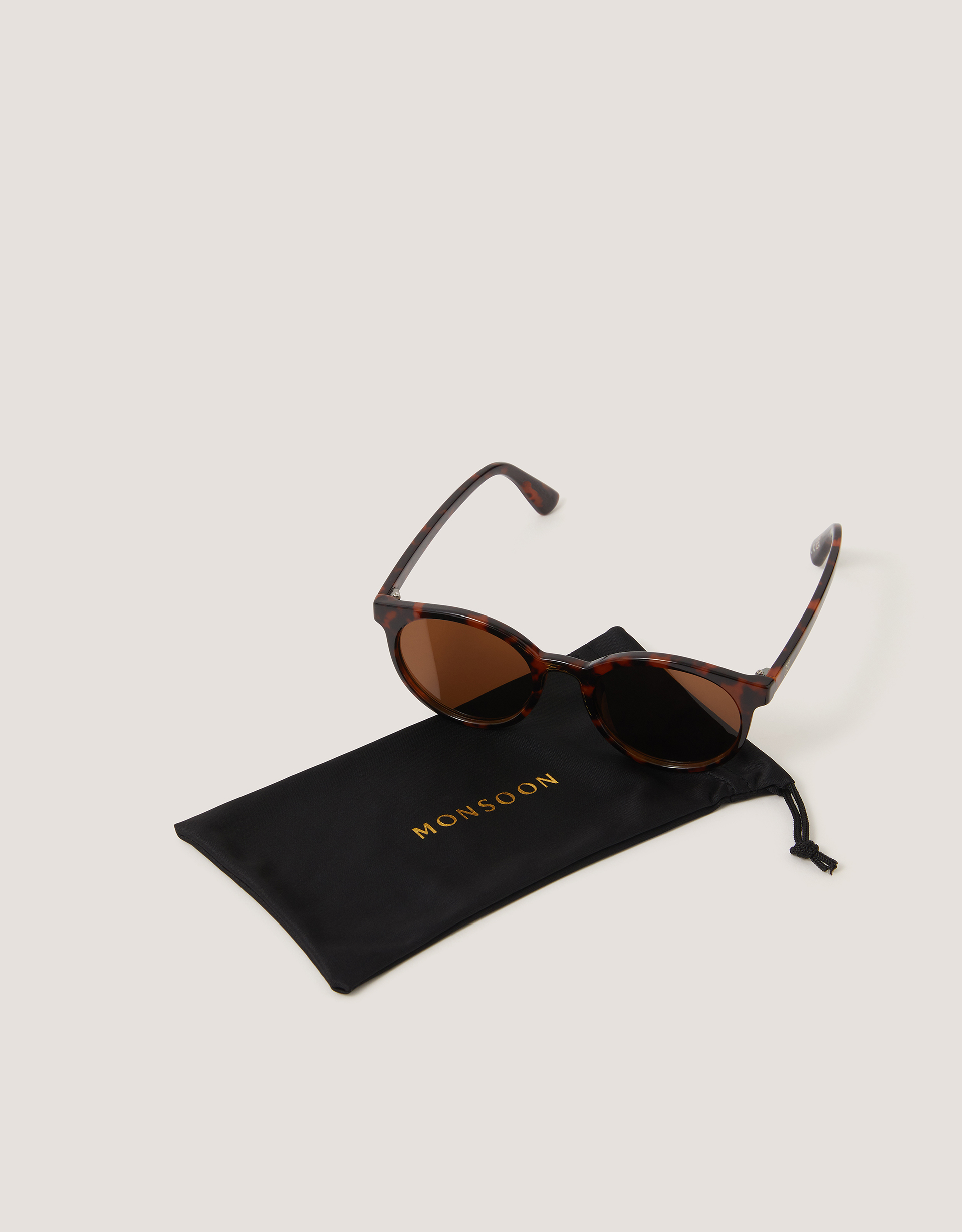 Monsoon Tort Preppy Sunglasses, view 3