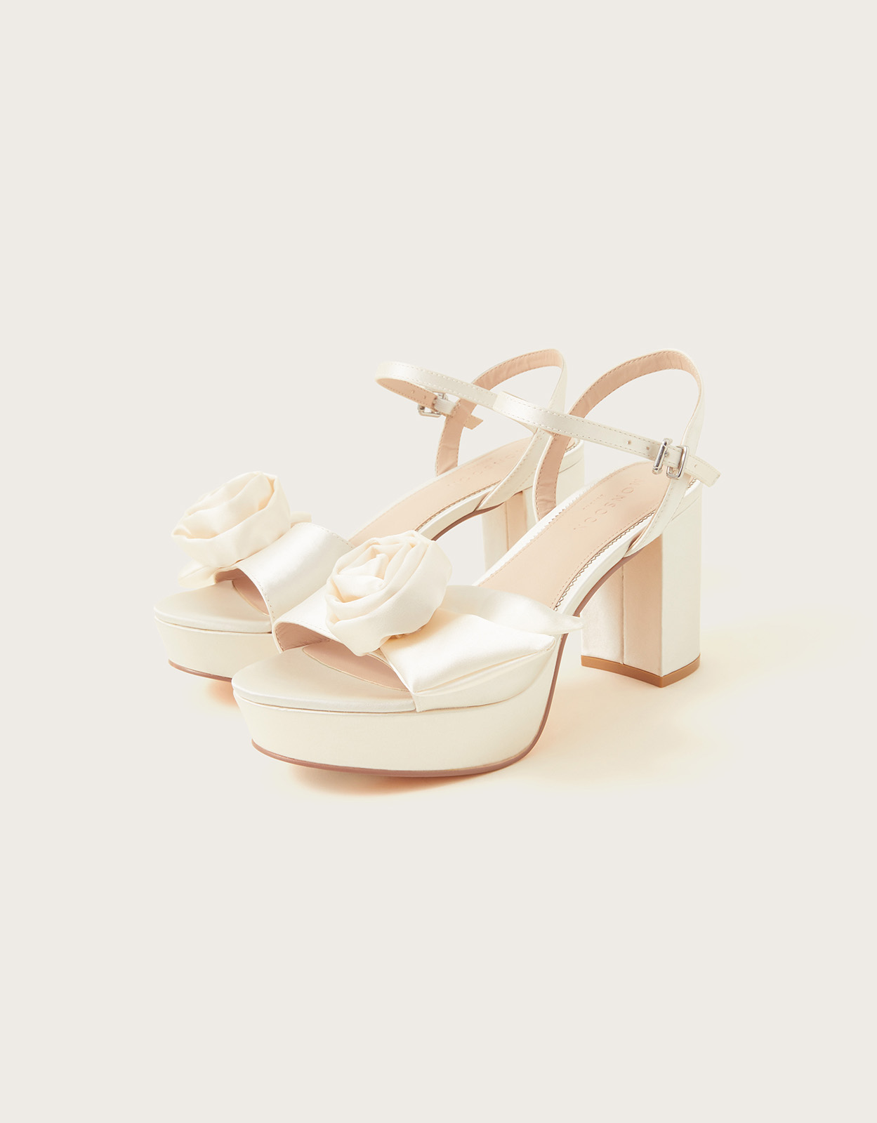Monsoon Rosette Platform Sandals, view 2
