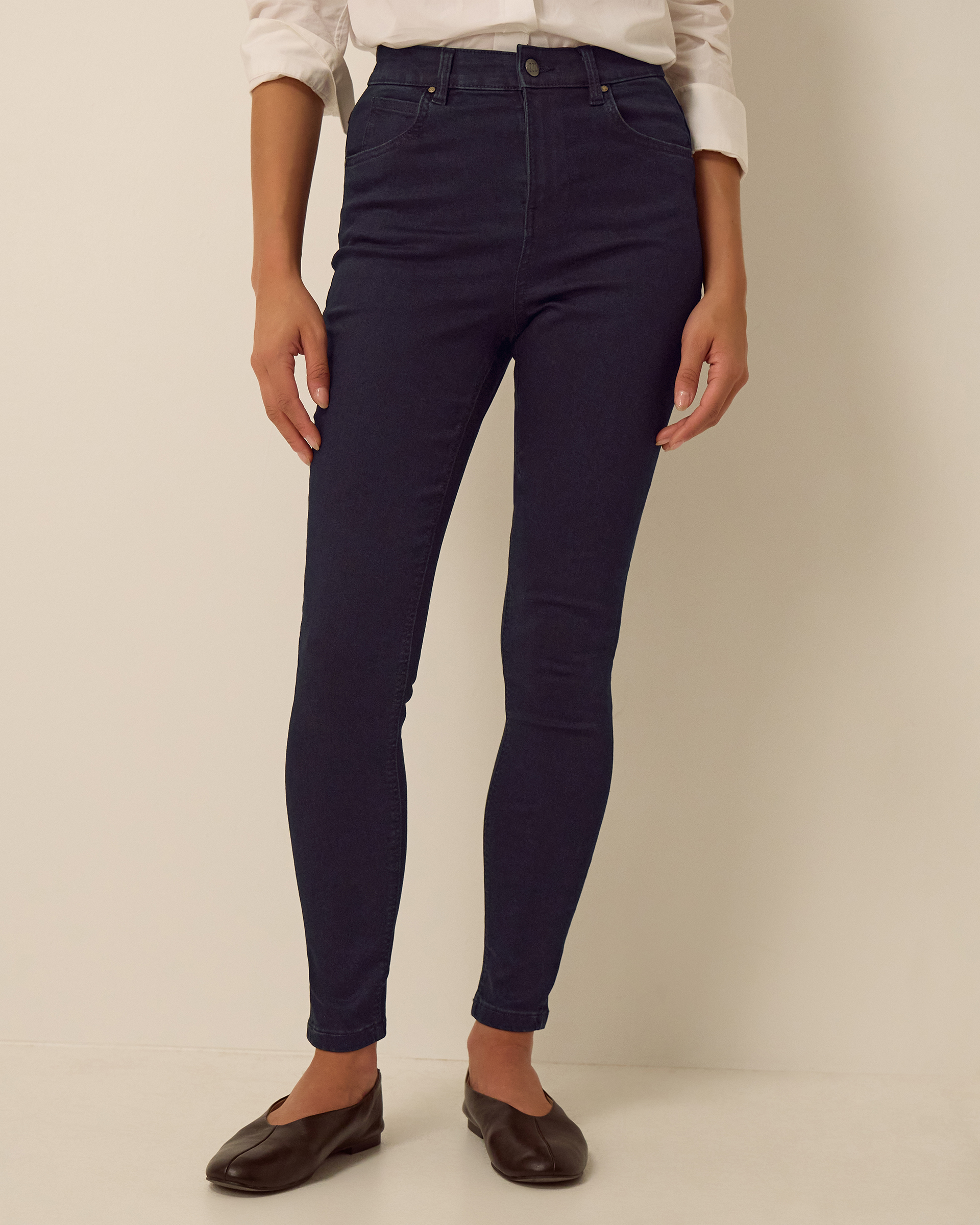 Monsoon Nadine Skinny Jeans in Blue, view 4