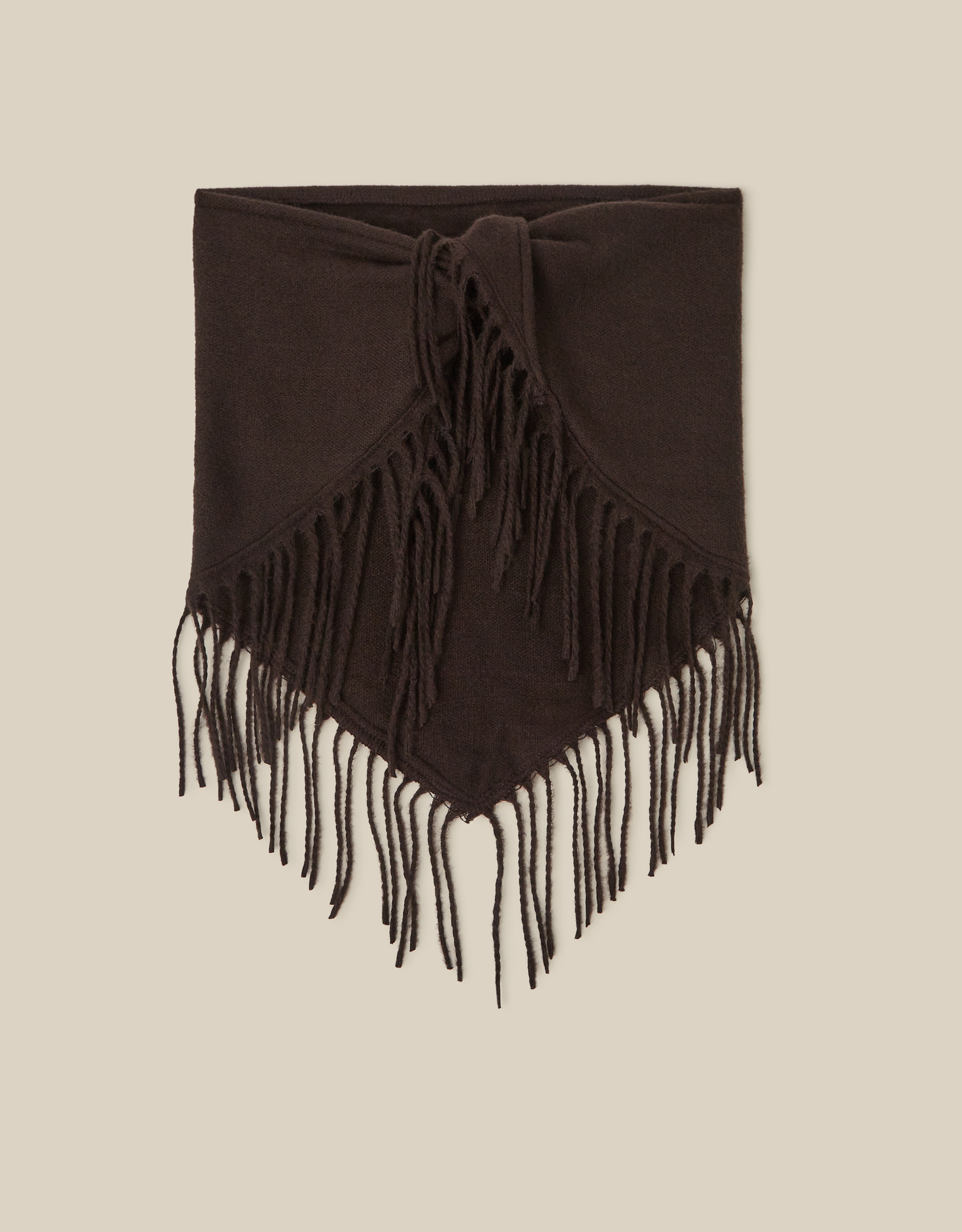Monsoon Beatrice Knit Triangle Scarf