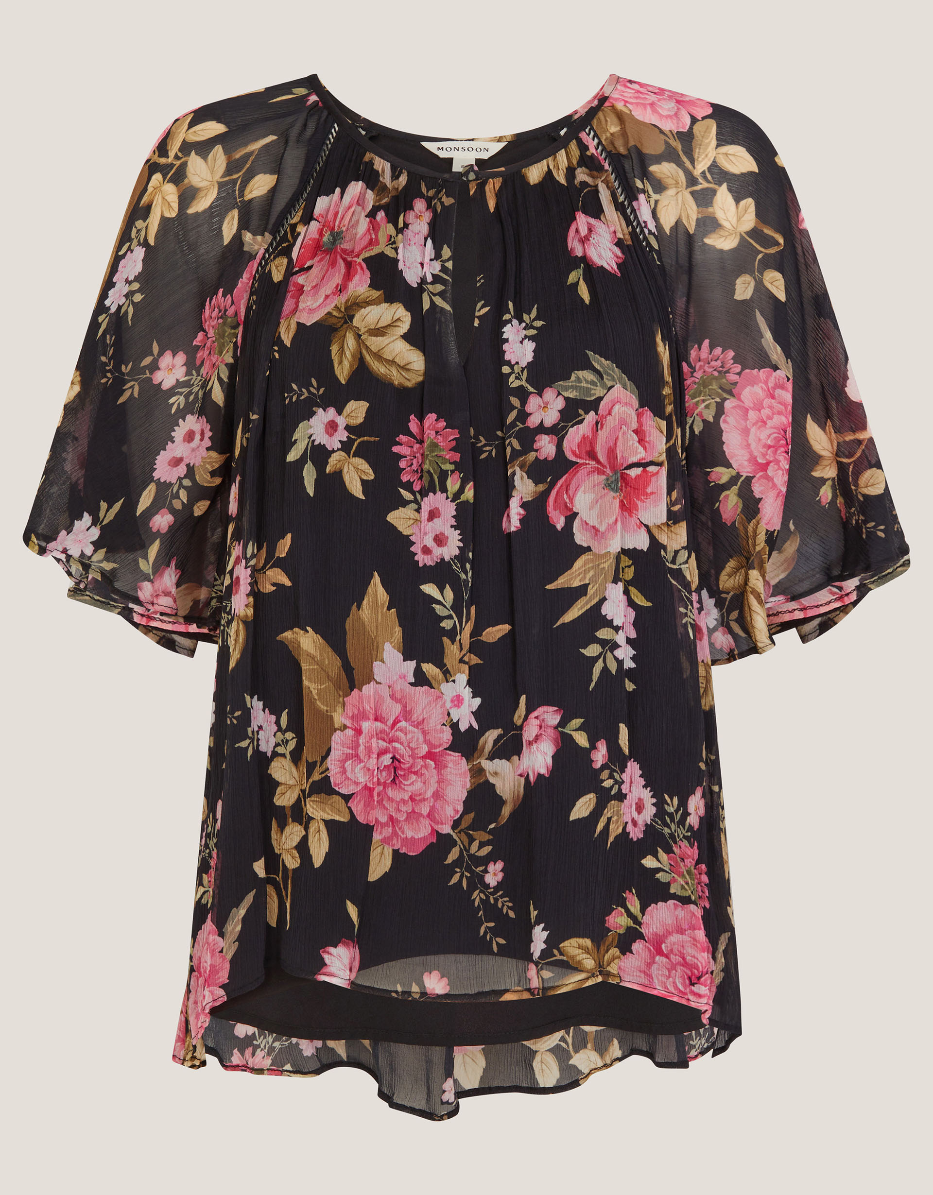 Monsoon Mariel Floral Print Blouse, view 5