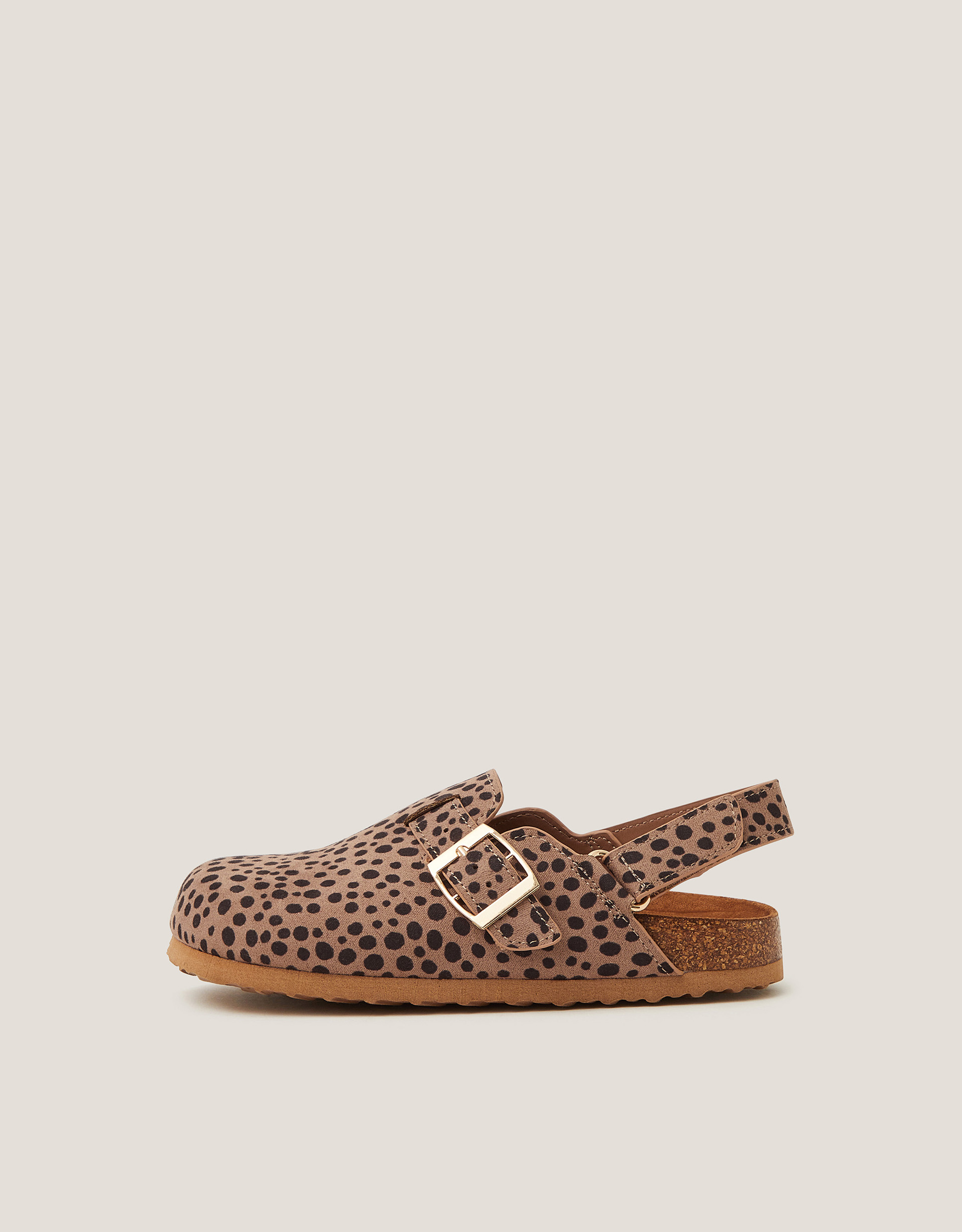Monsoon Animal Print Mules, view 3