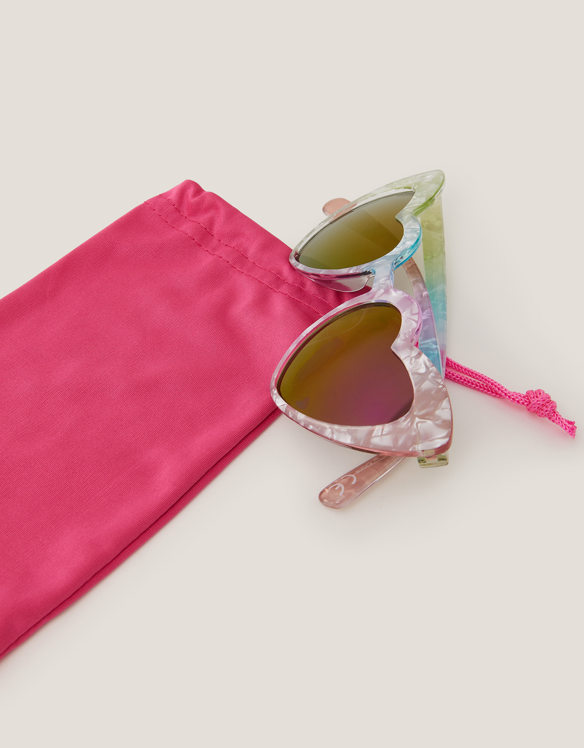 Monsoon Rainbow Heart Sunglasses, view 3