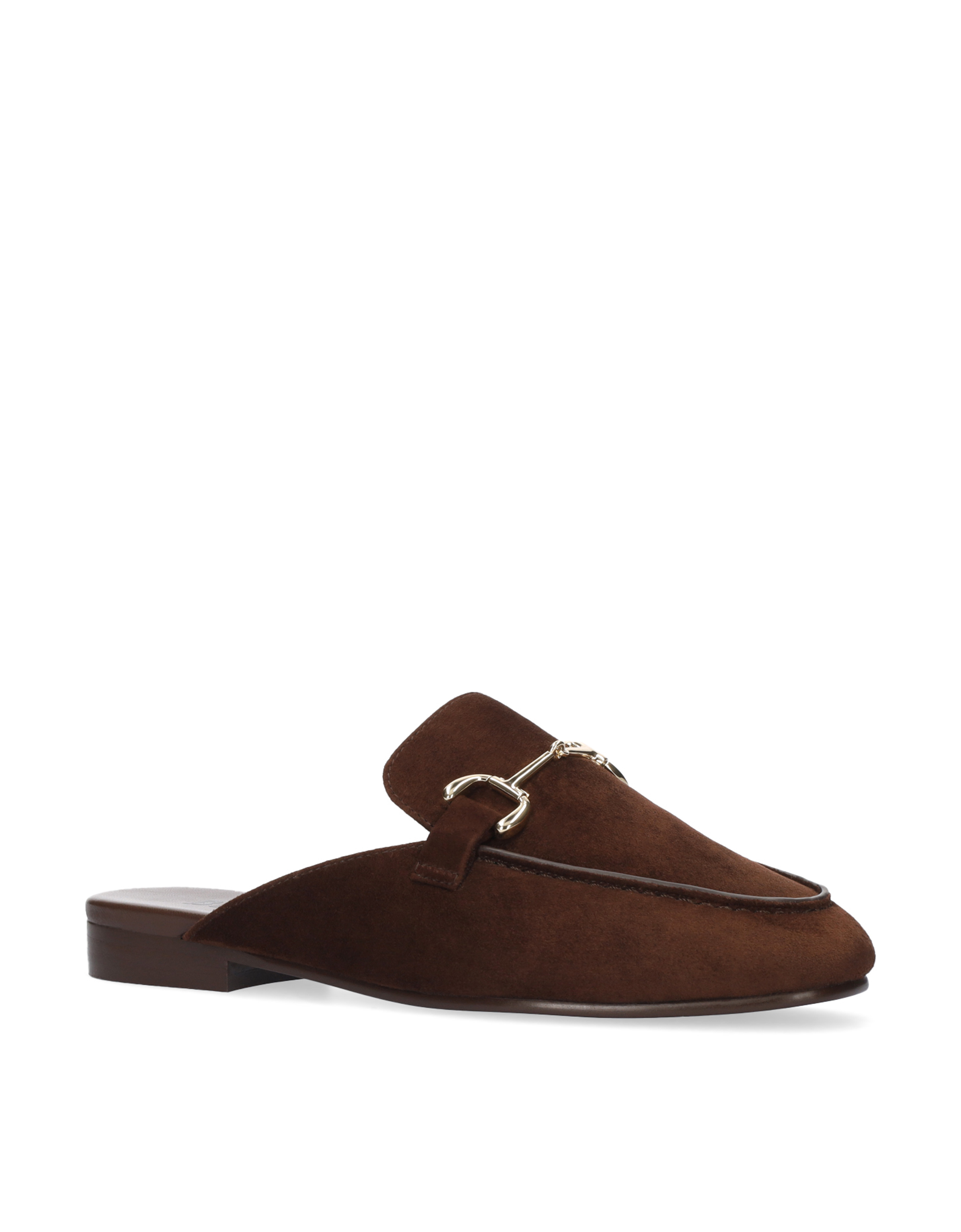 Monsoon Bibi Lou Ashe Suede Mule Loafers, view 2