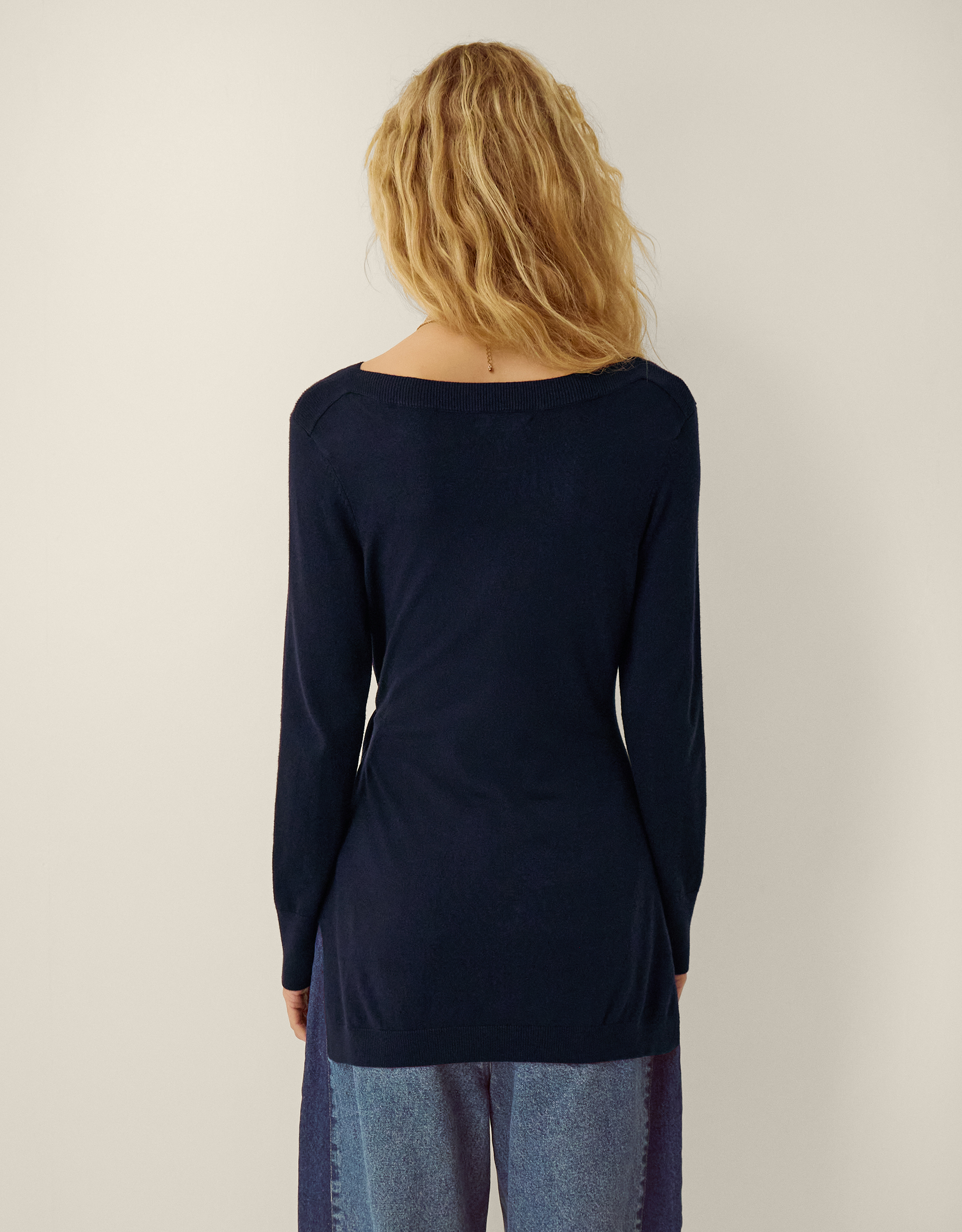 Monsoon Tina Tie Side Jumper, view 3