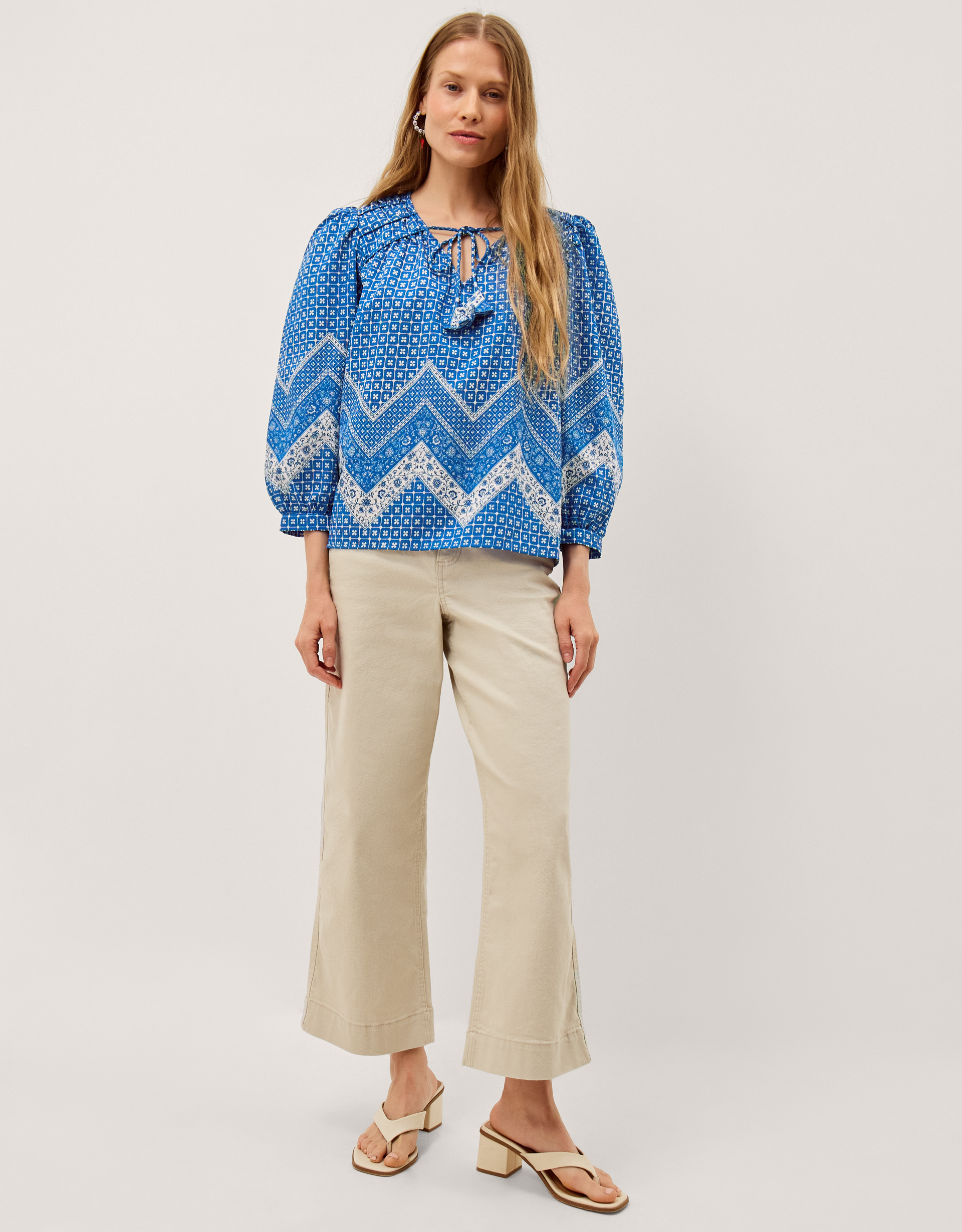 Monsoon Iggy Floral Print Blouse, view 2