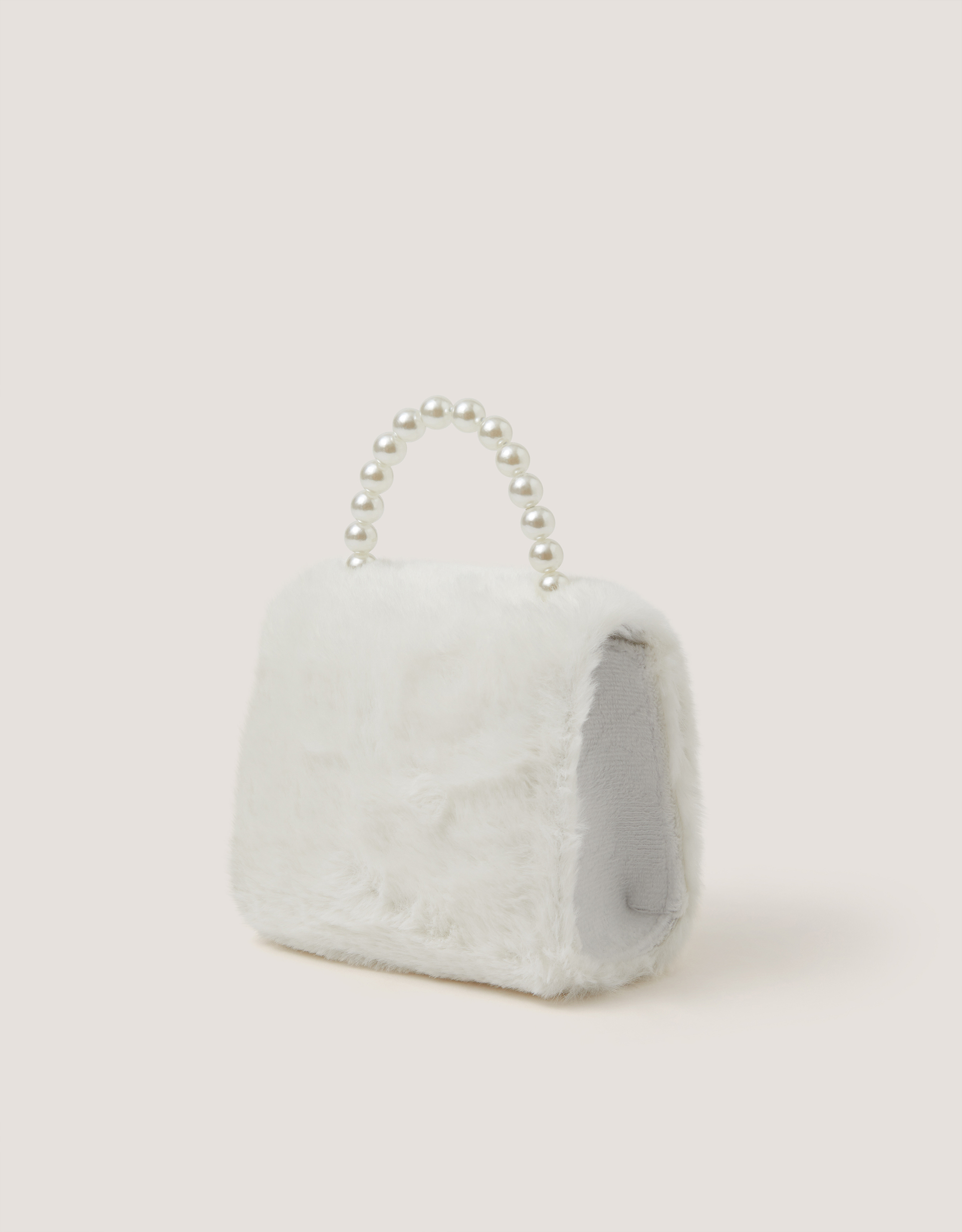 Monsoon Fluffy Pearl Bow Bag, view 2