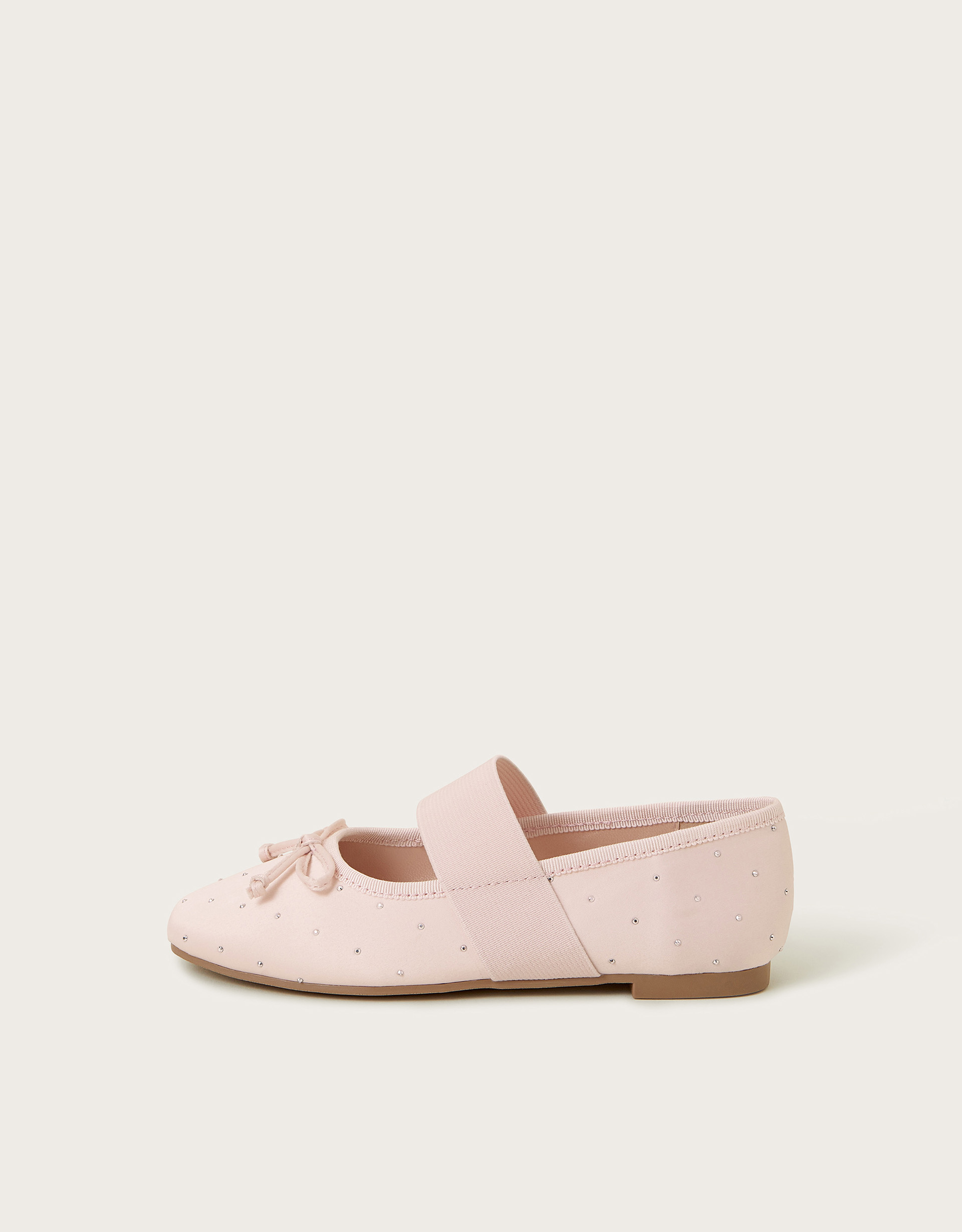 Monsoon Diamante Ballet Flats, view 2