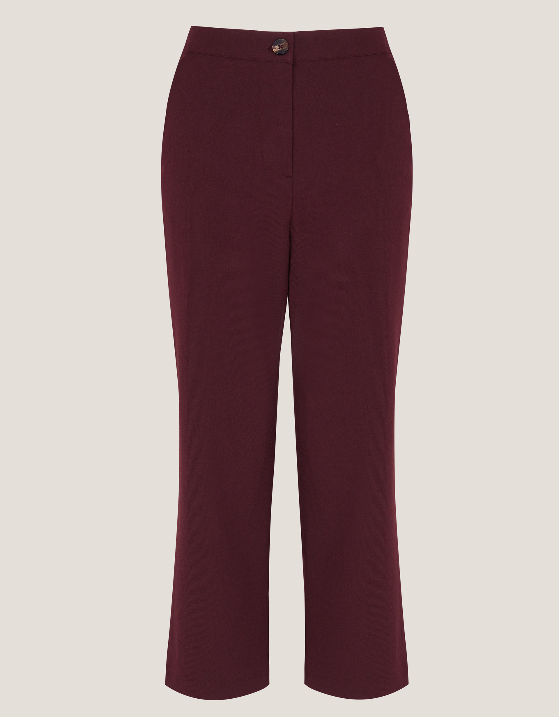 Monsoon Julia Straight Crop Trousers, view 5