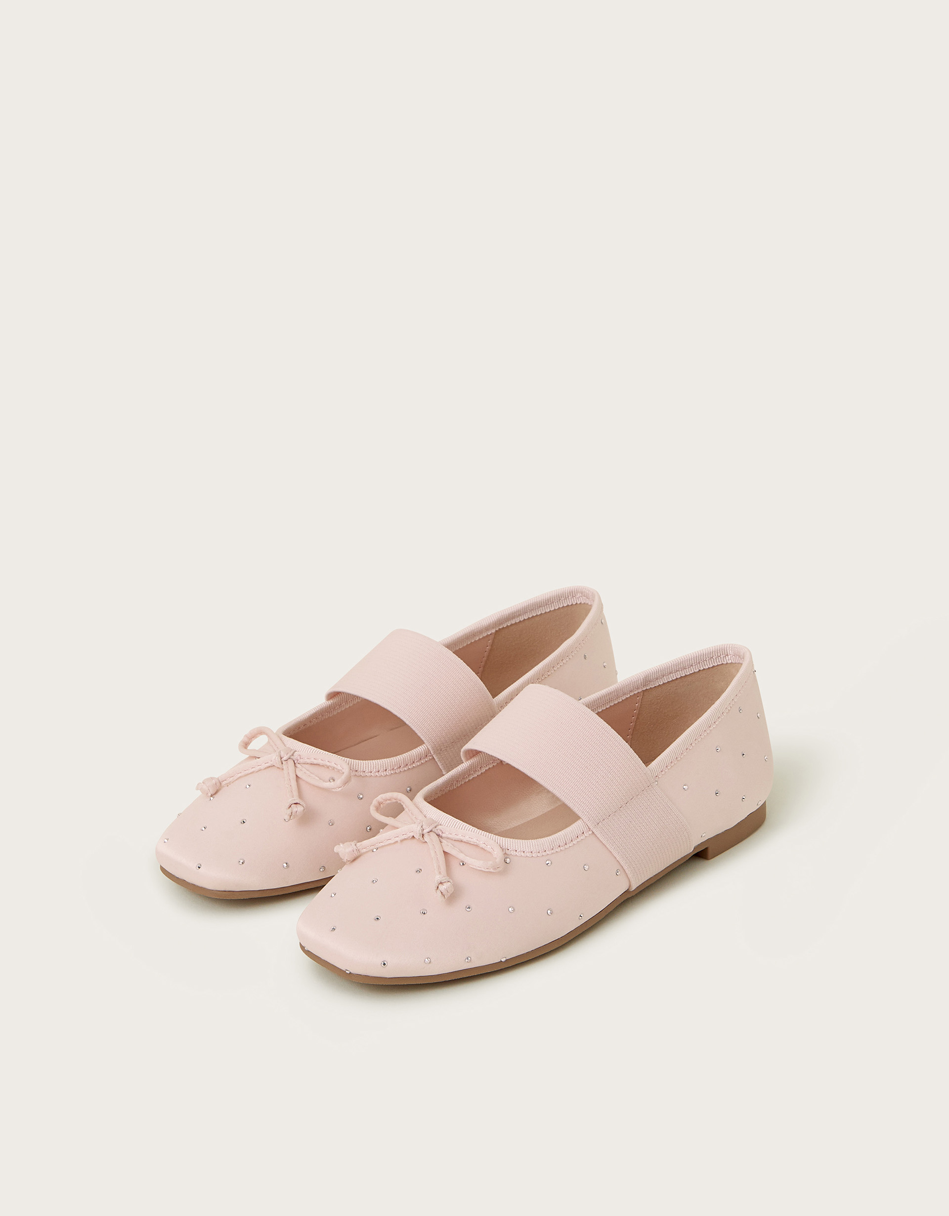 Monsoon Diamante Ballet Flats