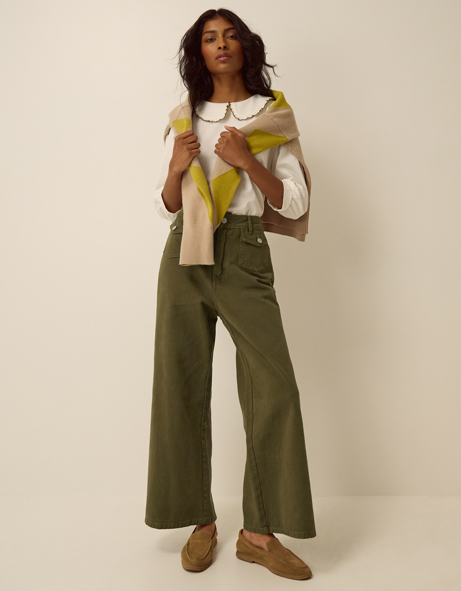 Monsoon Gina Wide Leg Jeans