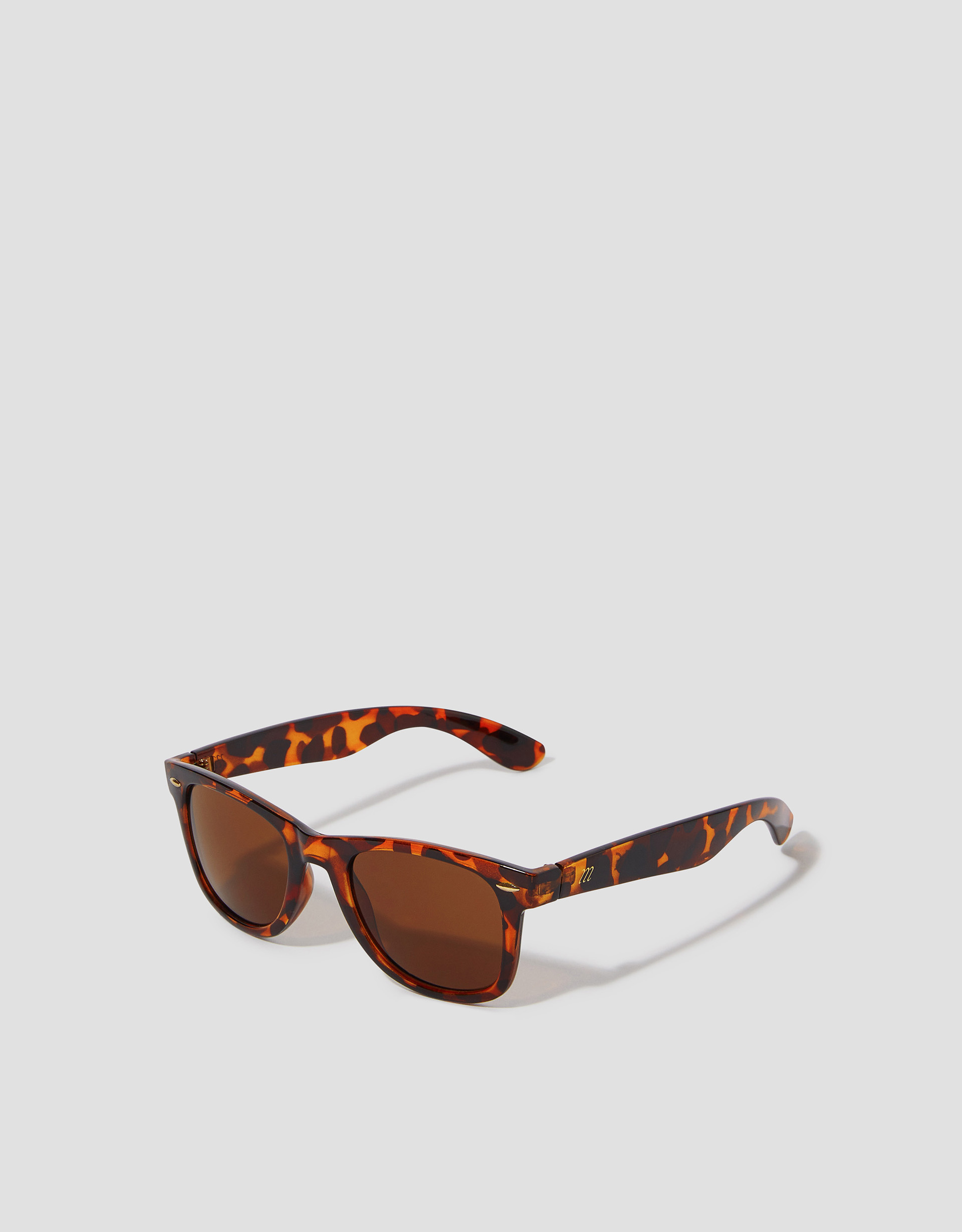 Monsoon Wayfarer Sunglasses in Brown, view 2