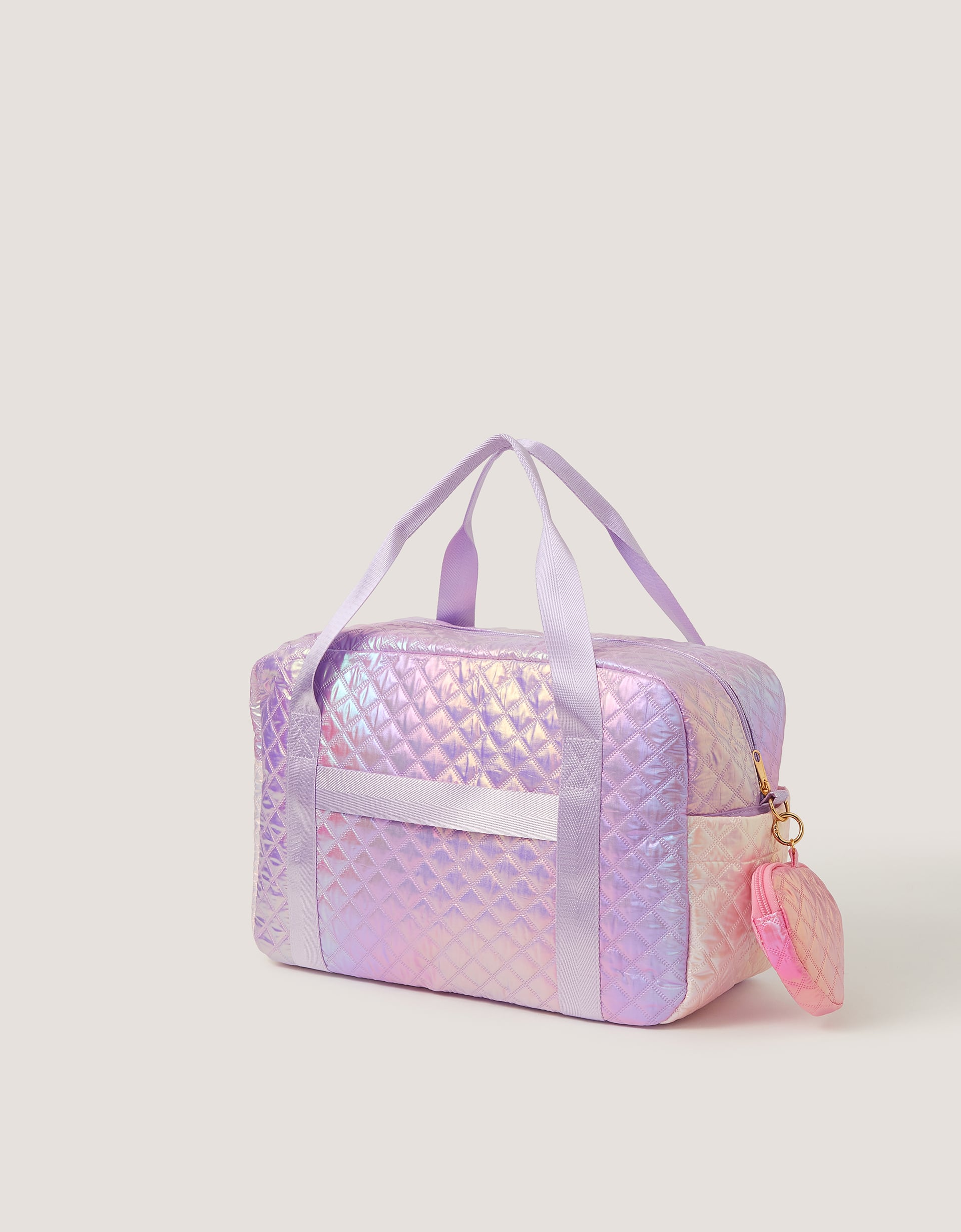 Monsoon Ombré Shimmer Quilted Duffle Bag, view 2
