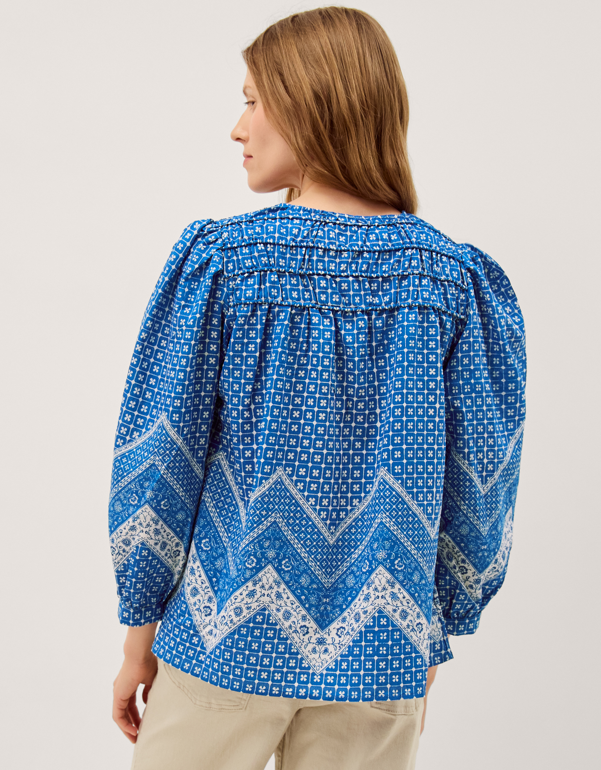 Monsoon Iggy Floral Print Blouse, view 3