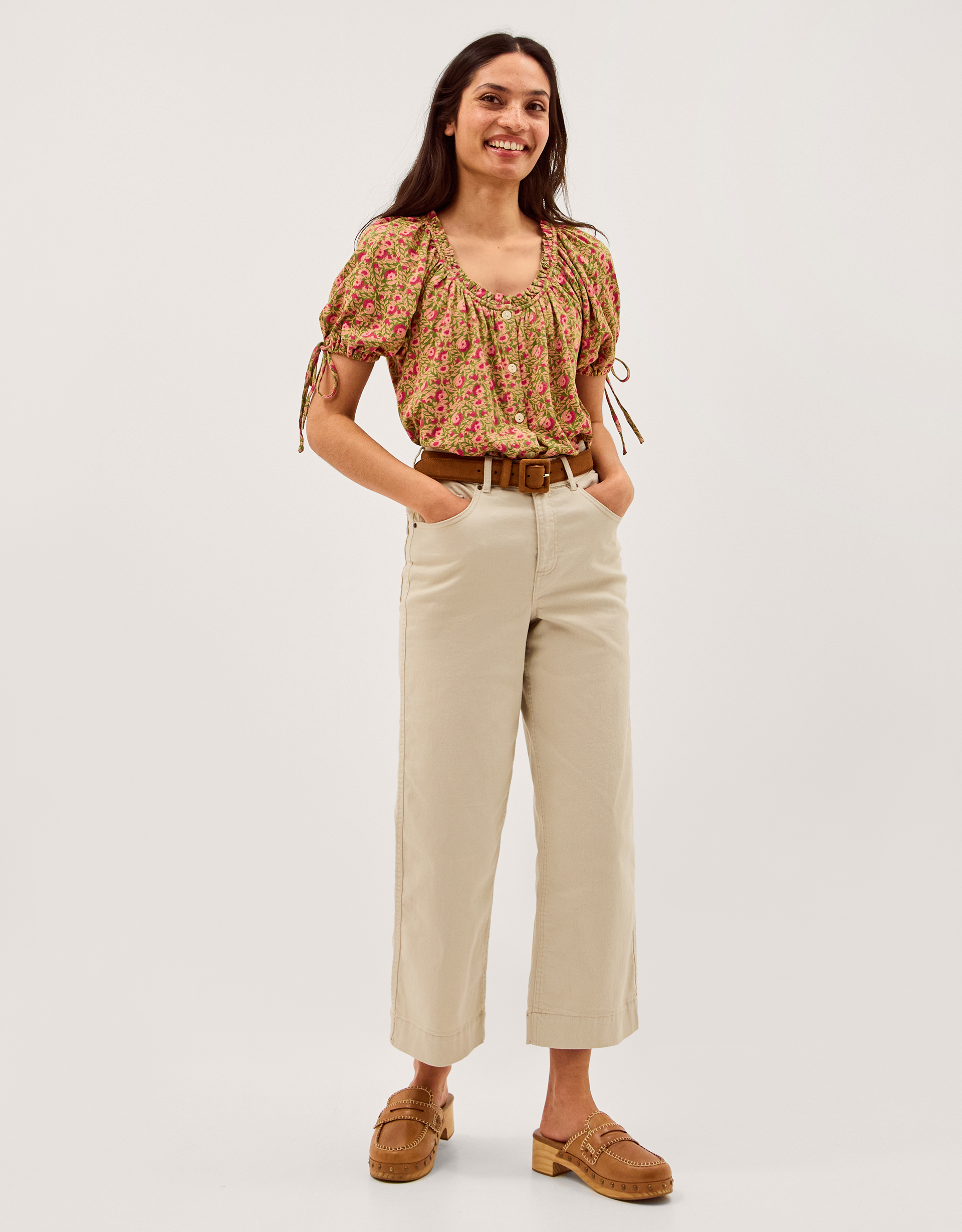 Monsoon Harlowe Print Jersey Top, view 4