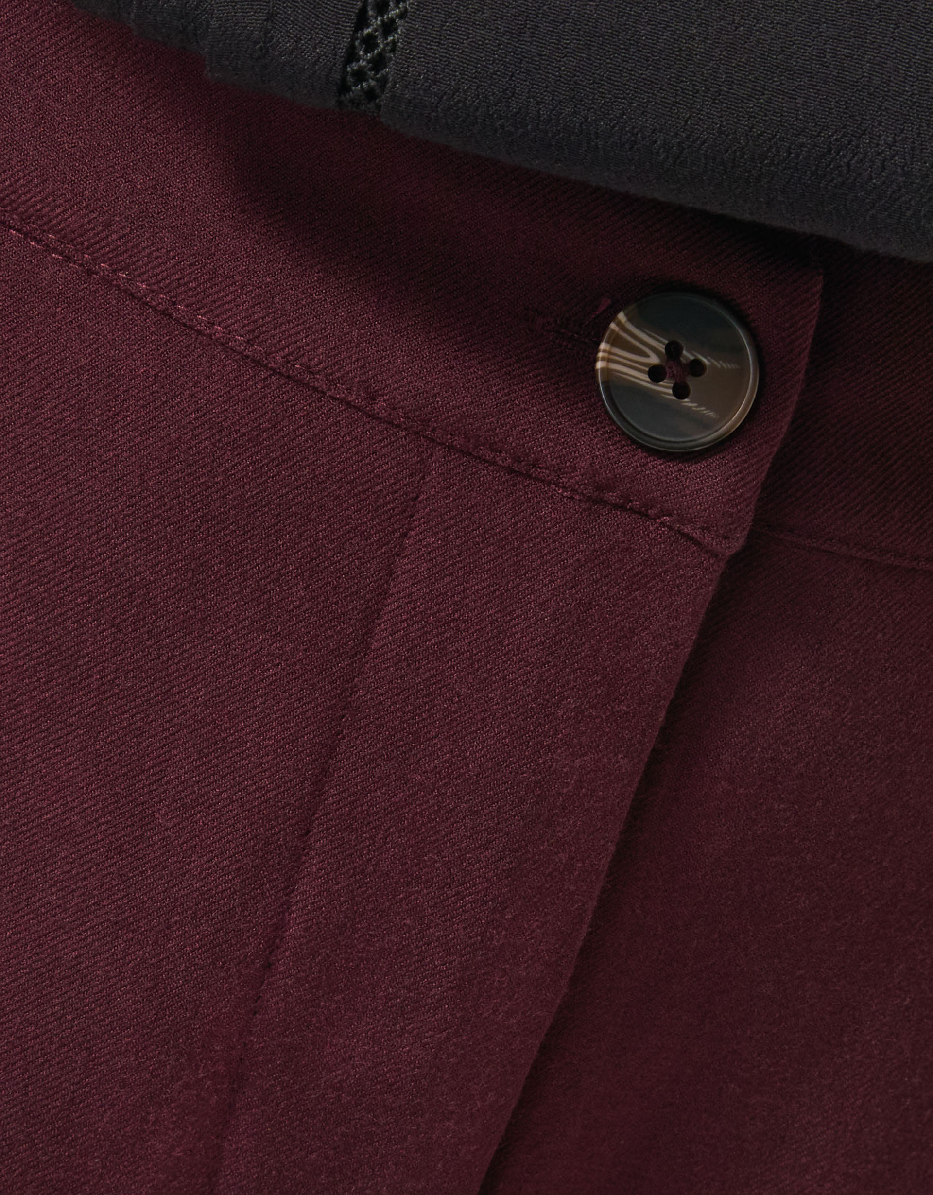 Monsoon Julia Straight Crop Trousers, view 2