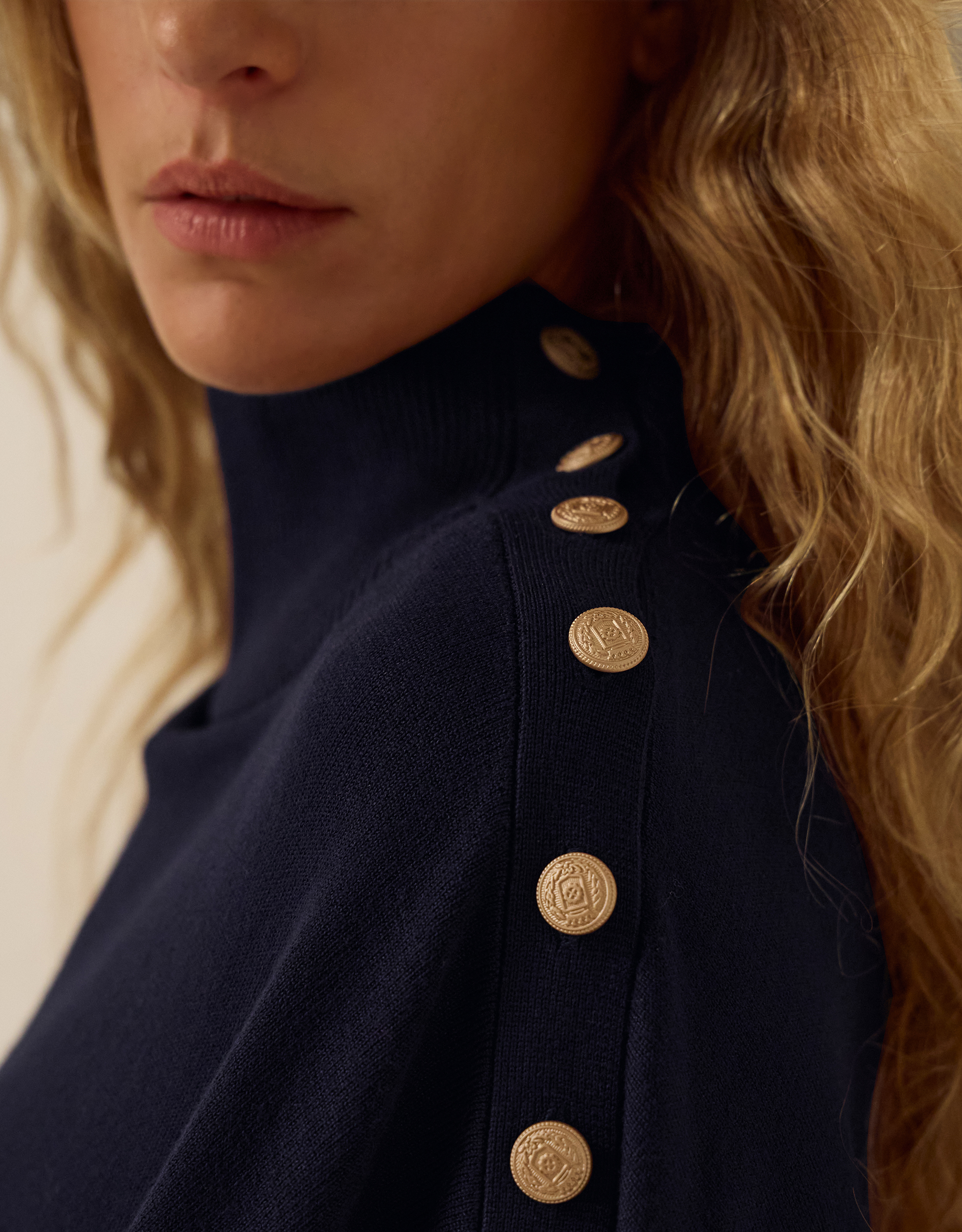 Monsoon Bae Button Cape, view 2