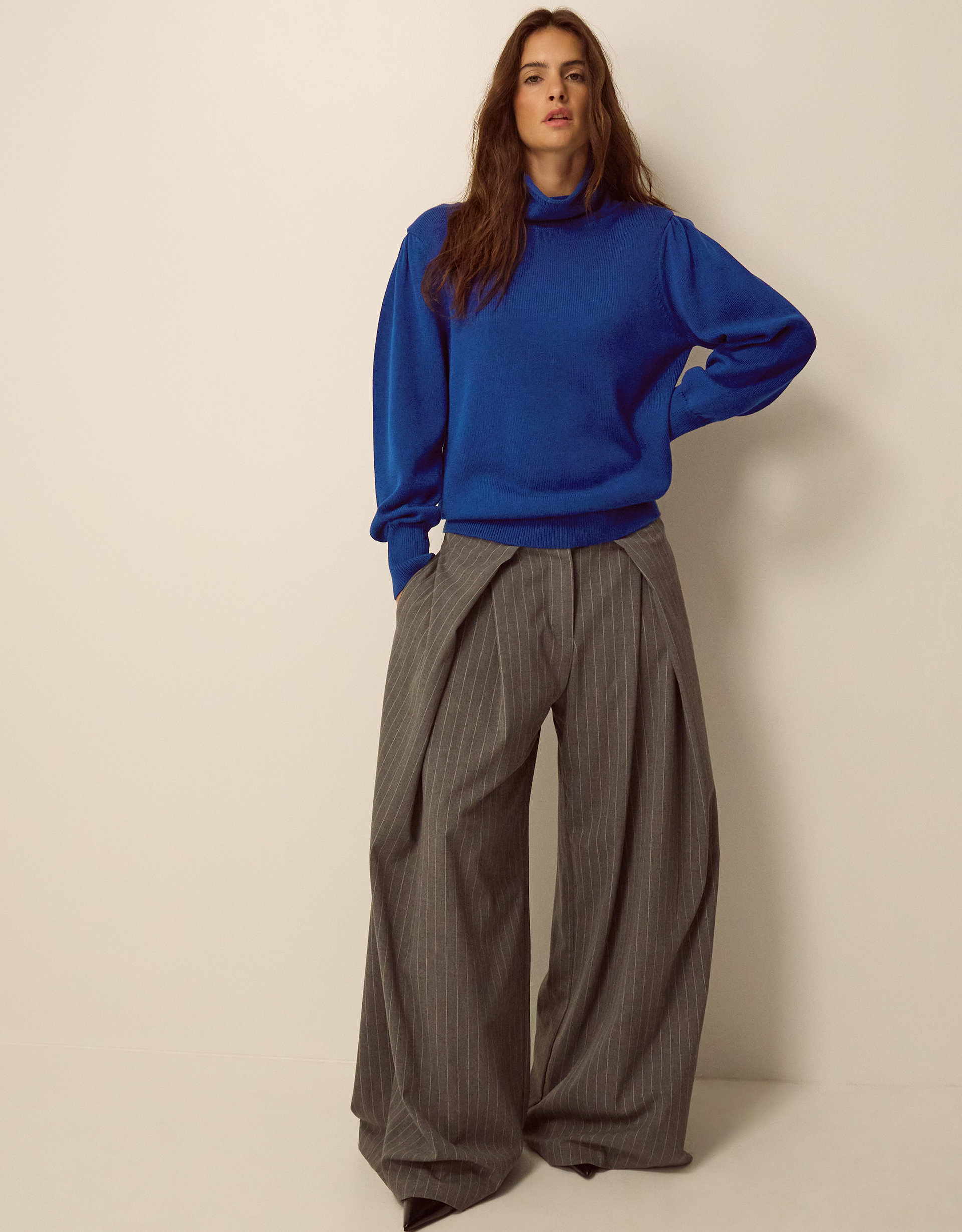 Monsoon Hol High Neck Jumper, view 2